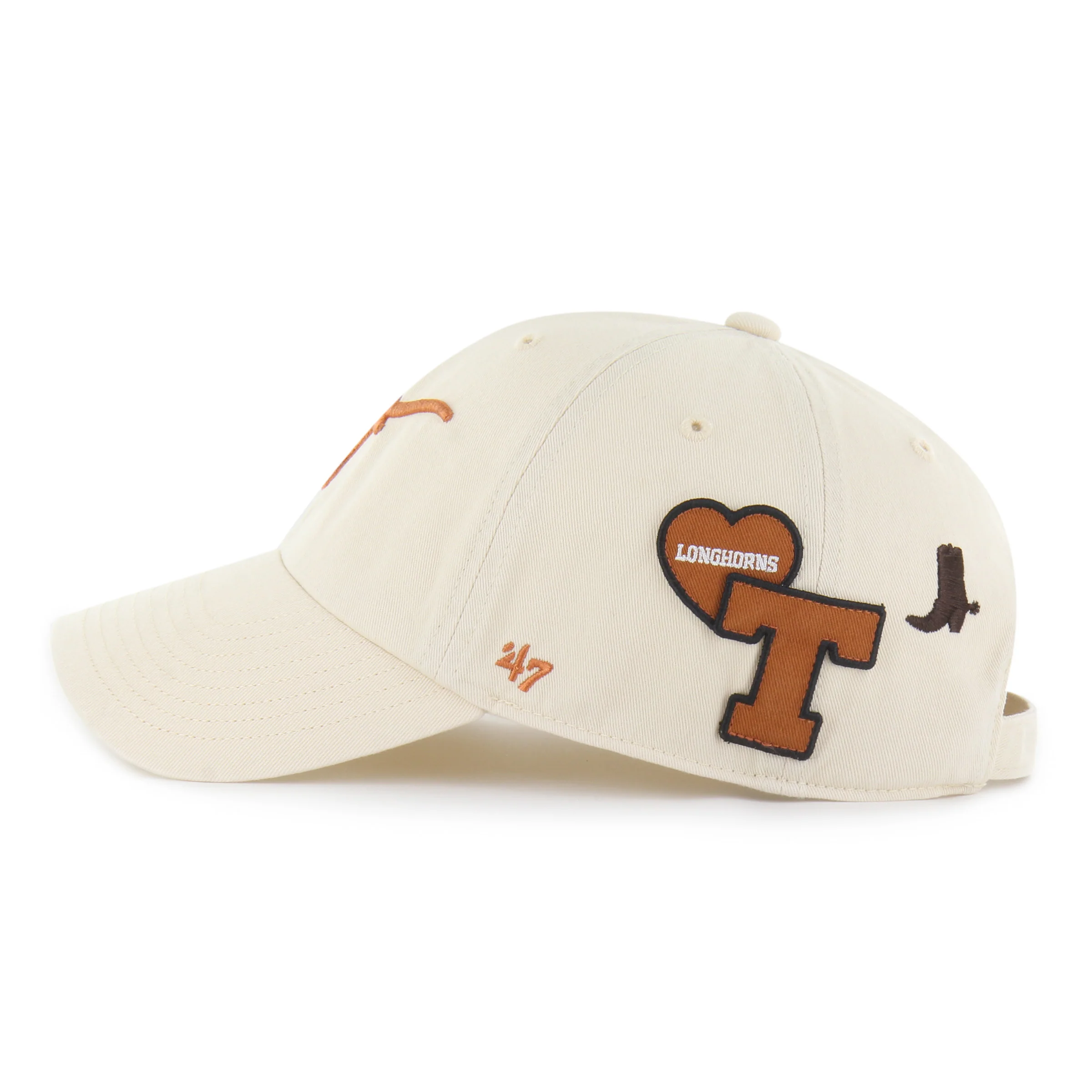 TEXAS LONGHORNS BADGES '47 CLEAN UP - Image 2