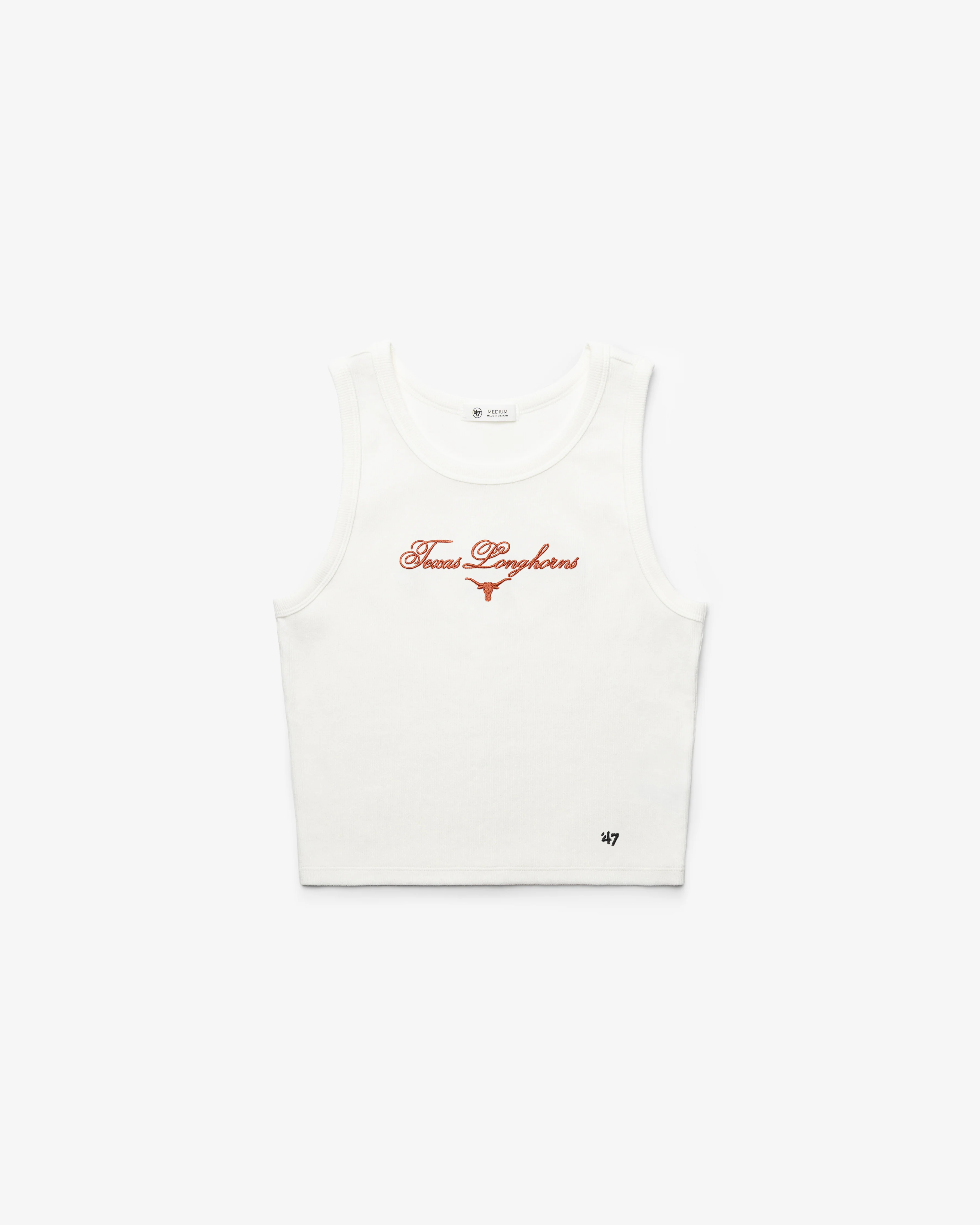 TEXAS LONGHORNS SCRIPT '47 BABY RIB TANK WOMENS