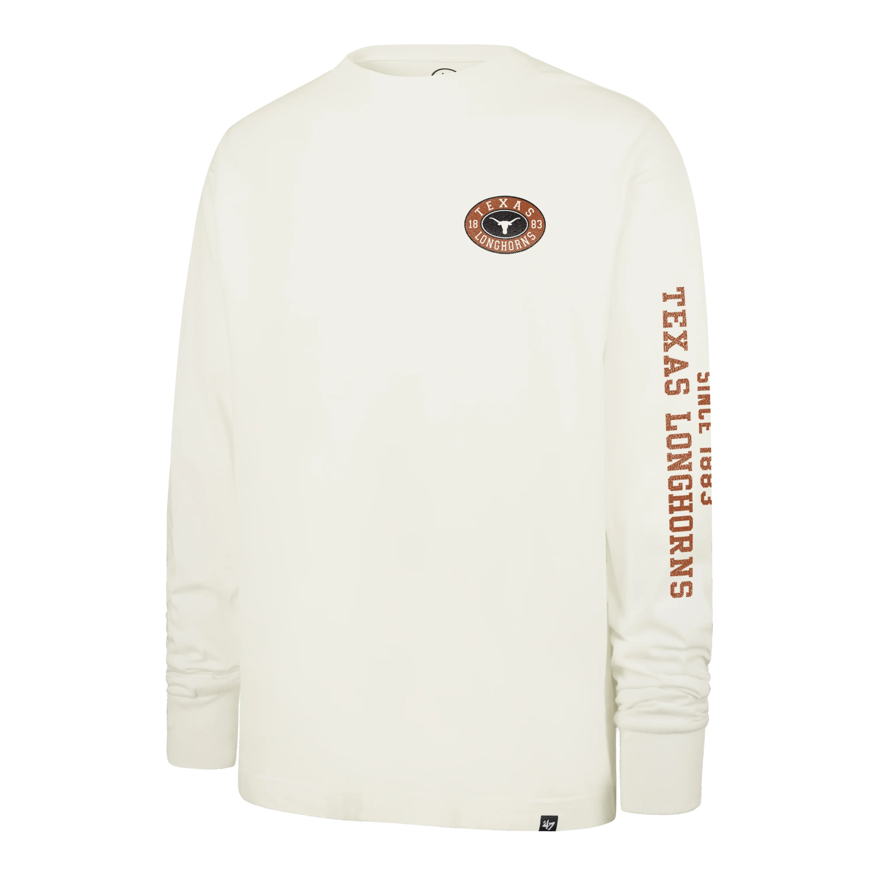 TEXAS LONGHORNS TIDE SWEEP MONTAUK '47 FOUNDATION LONG SLEEVE TEE