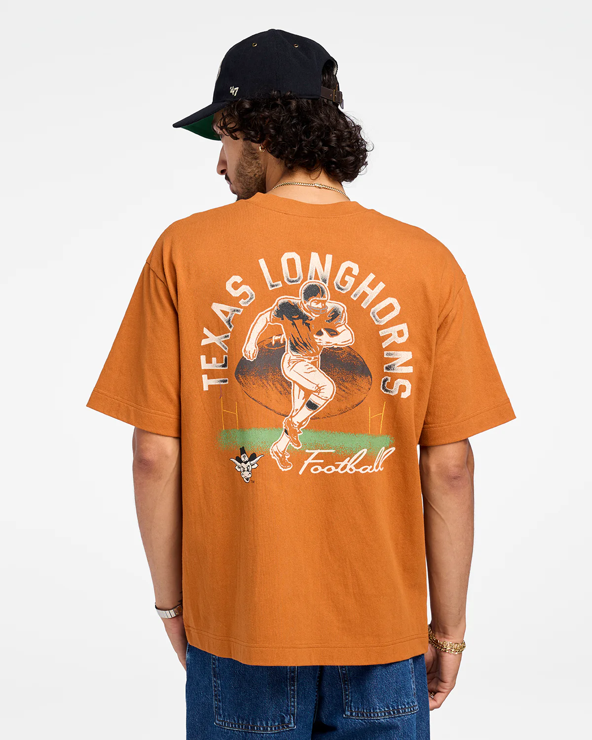 TEXAS LONGHORNS VINTAGE GAME ON '47 FOUNDATION TEE - Image 2
