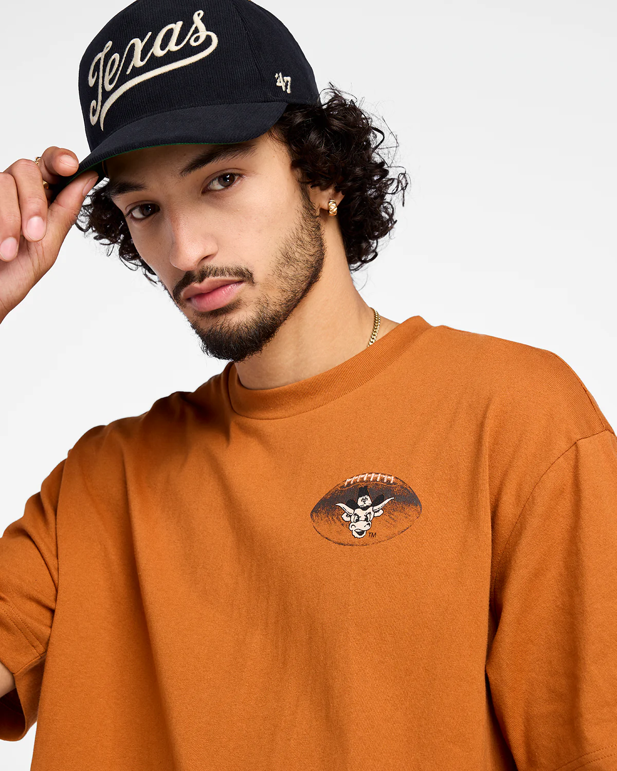 TEXAS LONGHORNS VINTAGE GAME ON '47 FOUNDATION TEE - Image 3