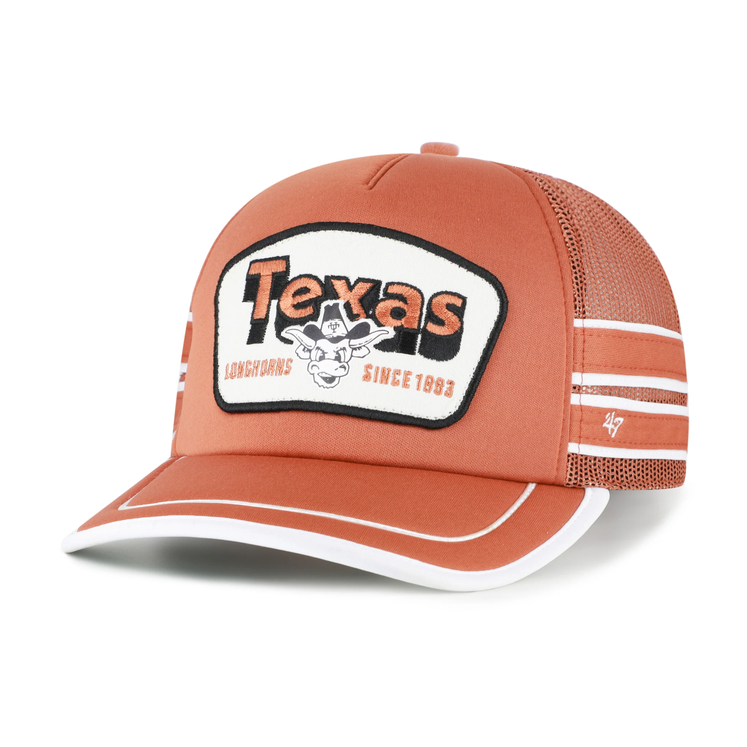 TEXAS LONGHORNS VINTAGE GRANDSTAND '47 HITCH FOAM FRONT