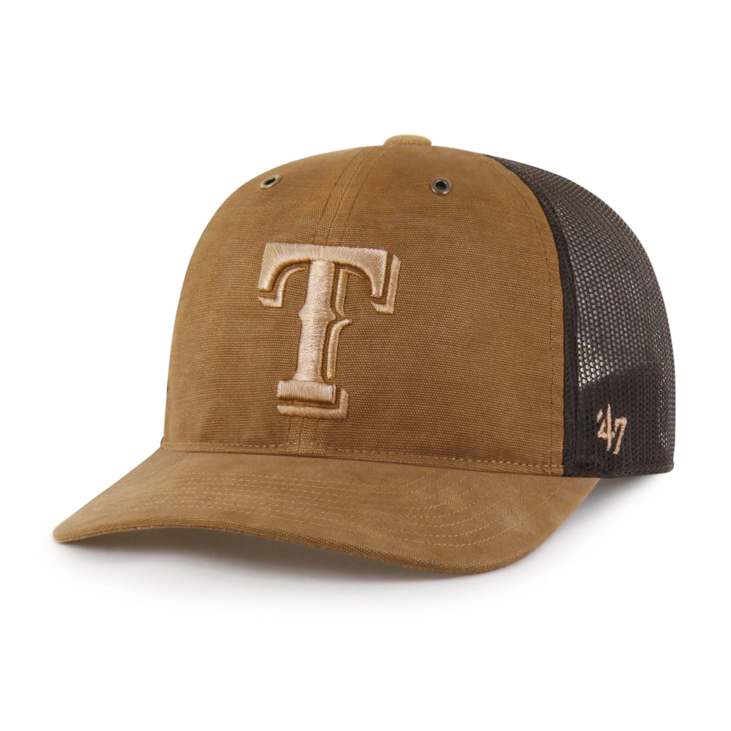 TEXAS RANGERS CARHARTT DYED '47 TRUCKER RF RELAXED FIT - Image 4