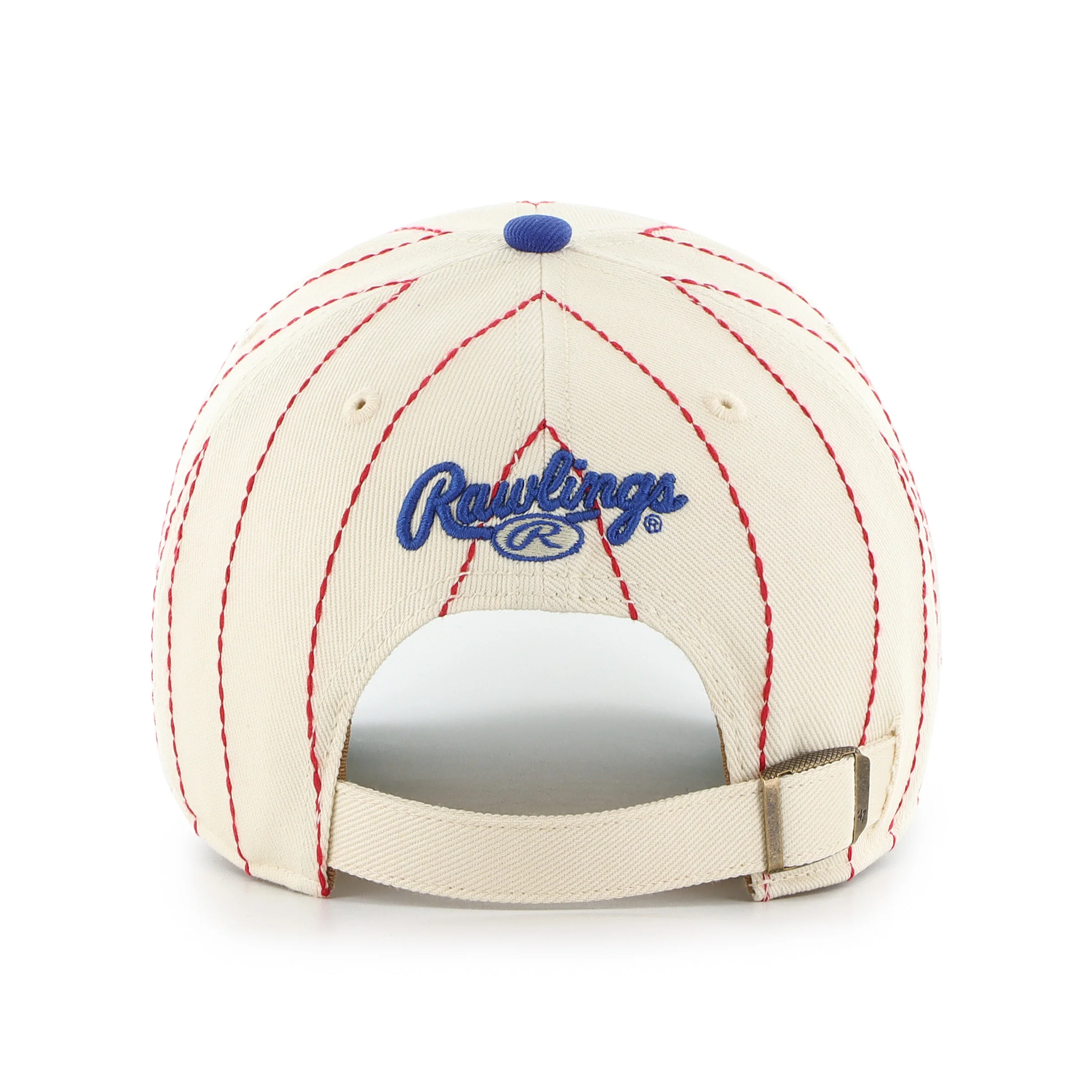 TEXAS RANGERS COOPERSTOWN RAWLINGS PINSTRIPE '47 CLEAN UP - Image 2