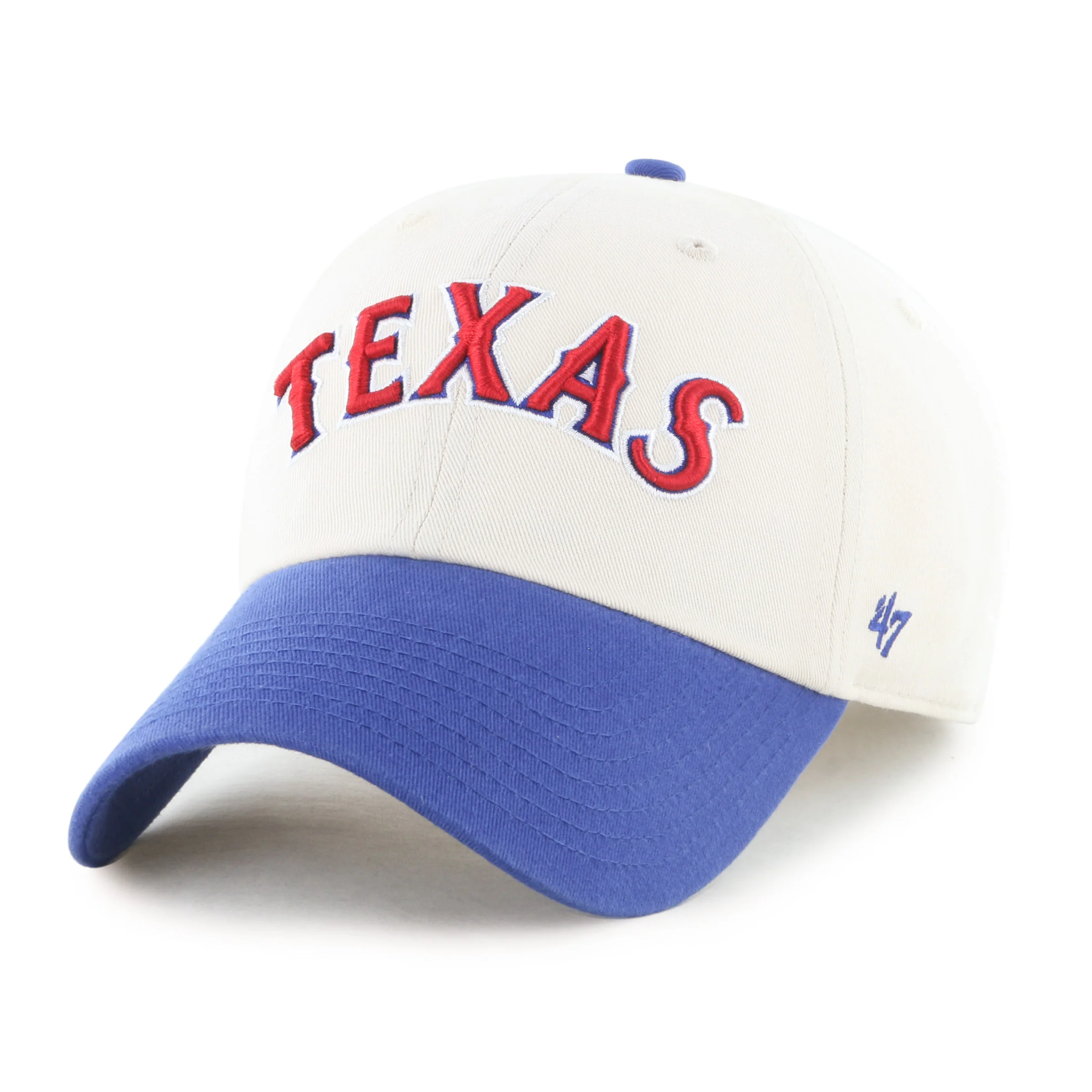 TEXAS RANGERS COOPERSTOWN BALLPARK SCRIPT SHOT '47 CLEAN UP - Image 4