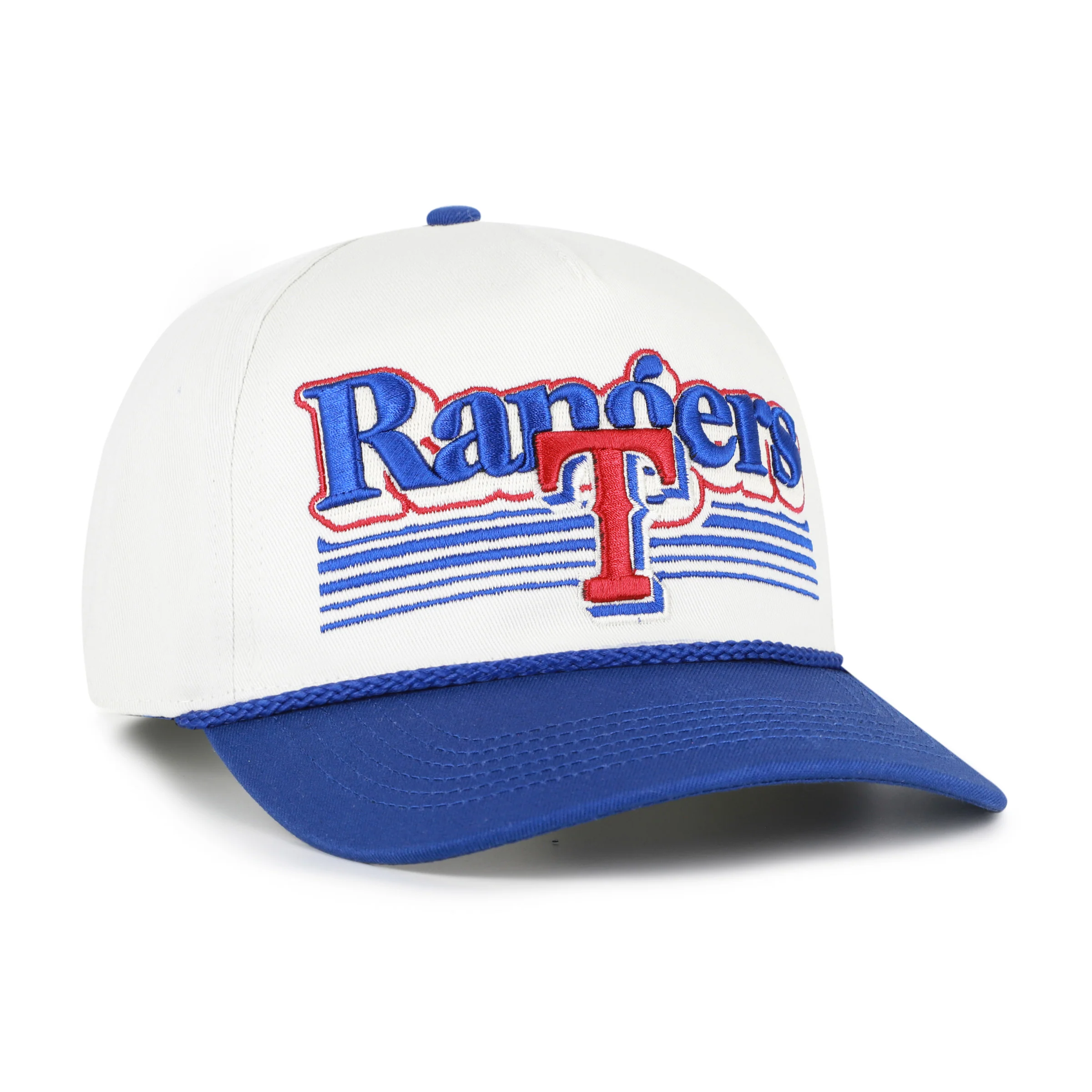 TEXAS RANGERS SCRIPT FADE TWO TONE ROPE '47 HITCH - Image 3