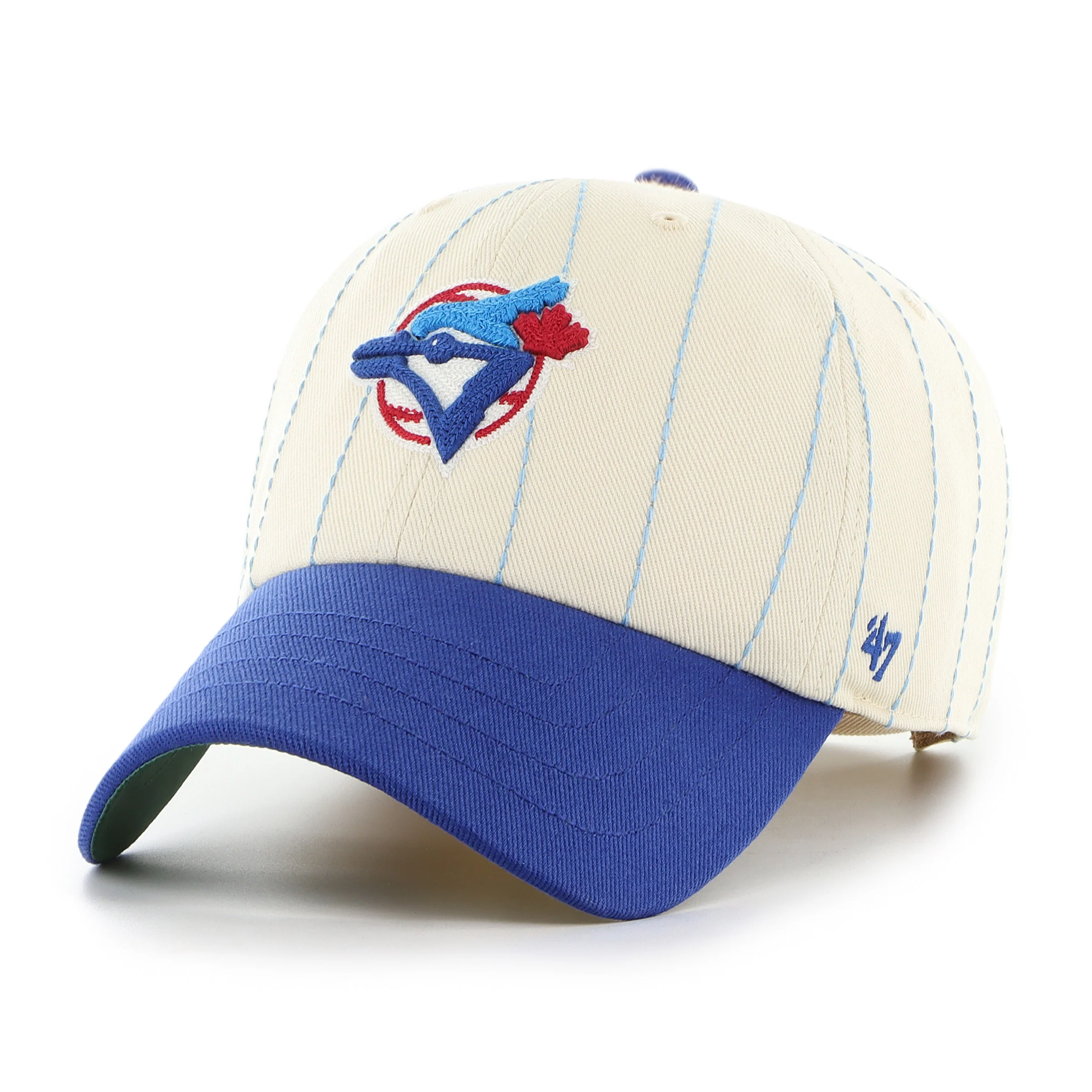 TORONTO BLUE JAYS COOPERSTOWN RAWLINGS PINSTRIPE '47 CLEAN UP - Image 5