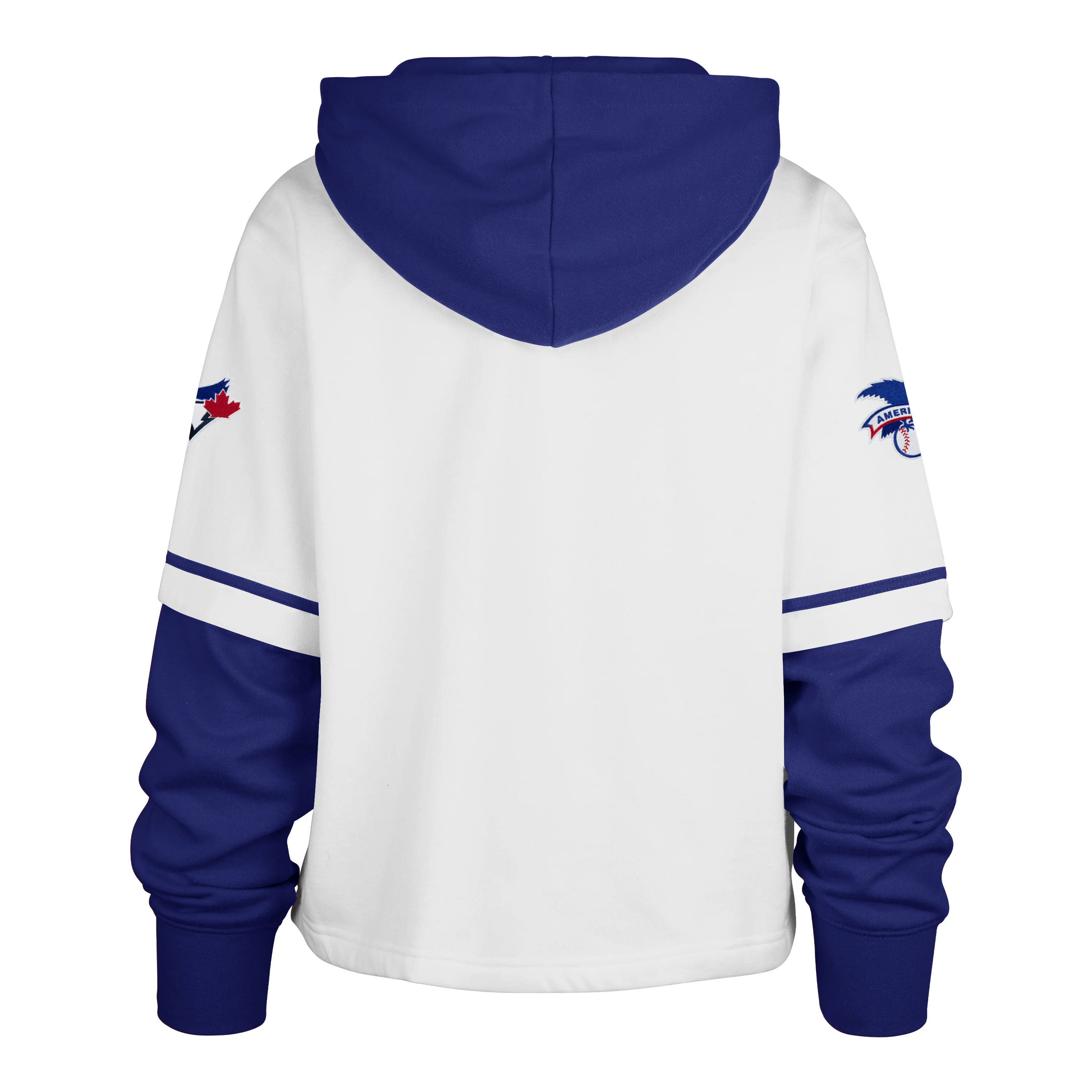 TORONTO BLUE JAYS TRIFECTA CROPPED '47 SHORTSTOP PULLOVER HOOD WOMENS - Image 2