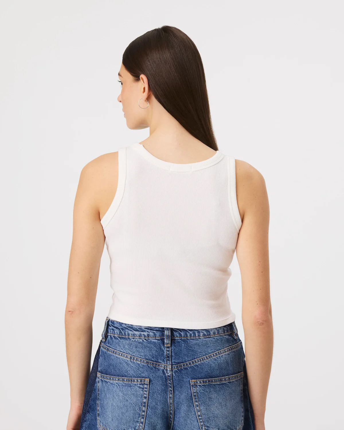 DUKE BLUE DEVILS UPLIFT '47 BABY RIB TANK WOMENS - Image 2