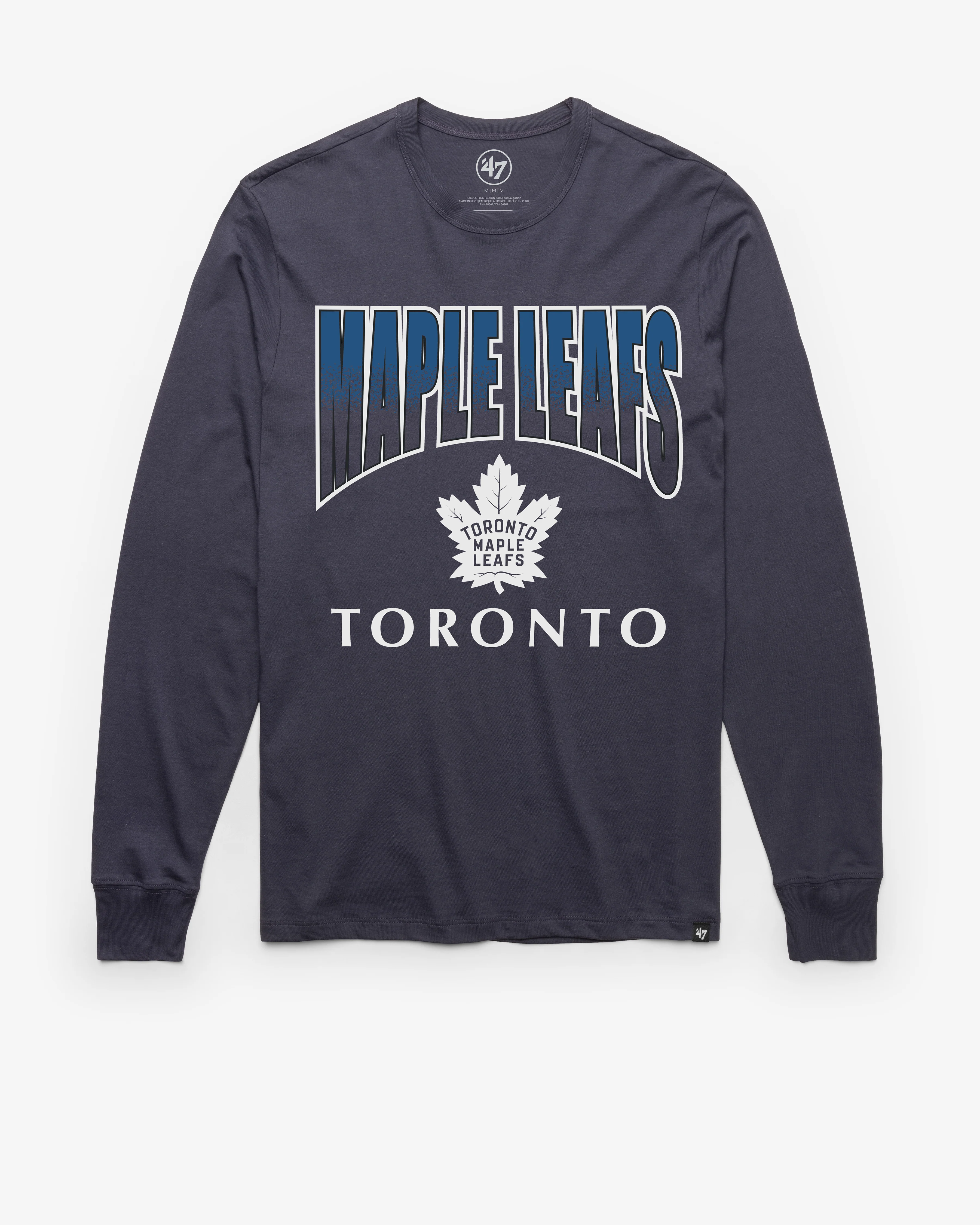 TORONTO MAPLE LEAFS SWEEP DOWN '47 FRANKLIN LONG SLEEVE TEE