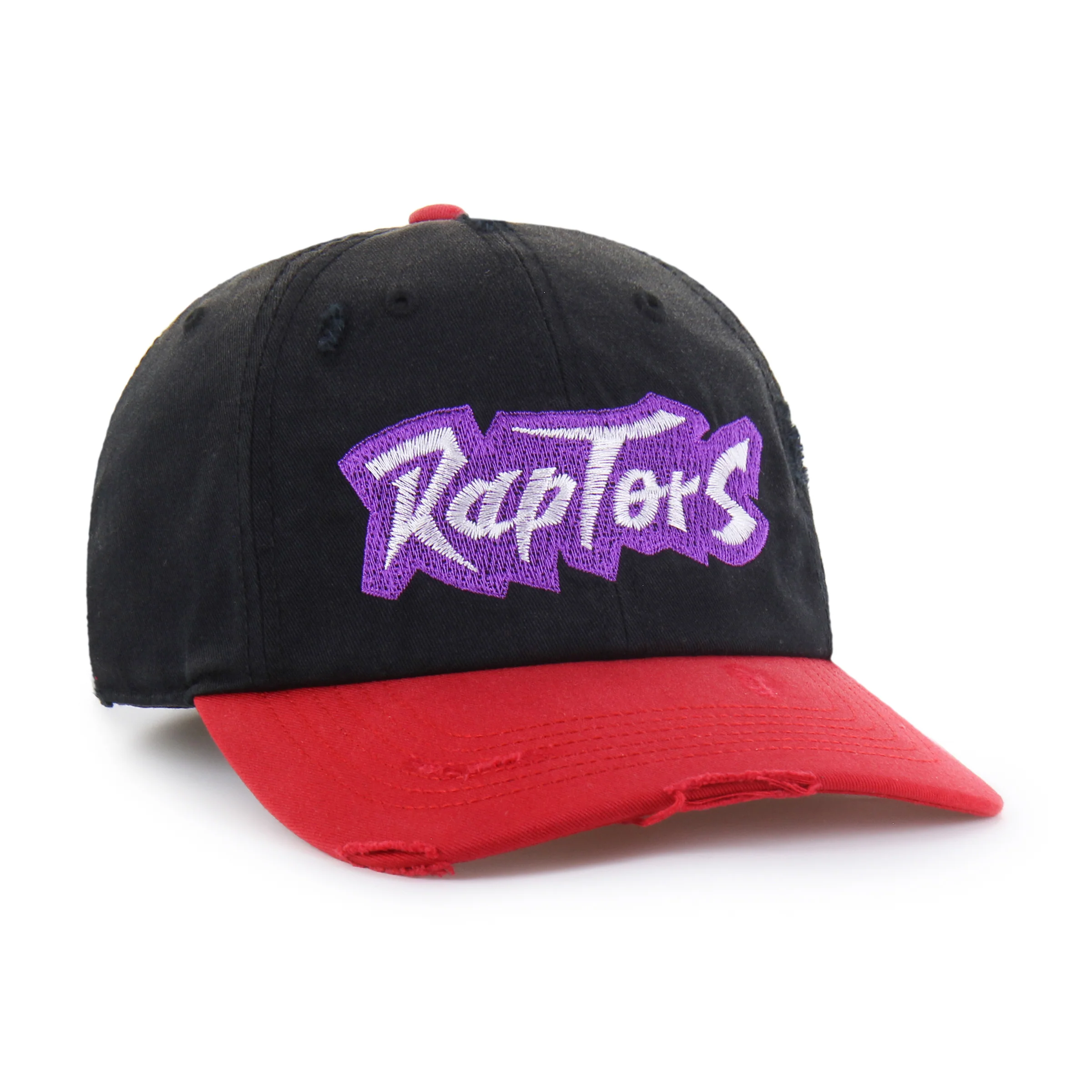 TORONTO RAPTORS HARDWOOD CLASSICS WORN SCRIPT '47 CLEAN UP MF MID FIT - Image 3