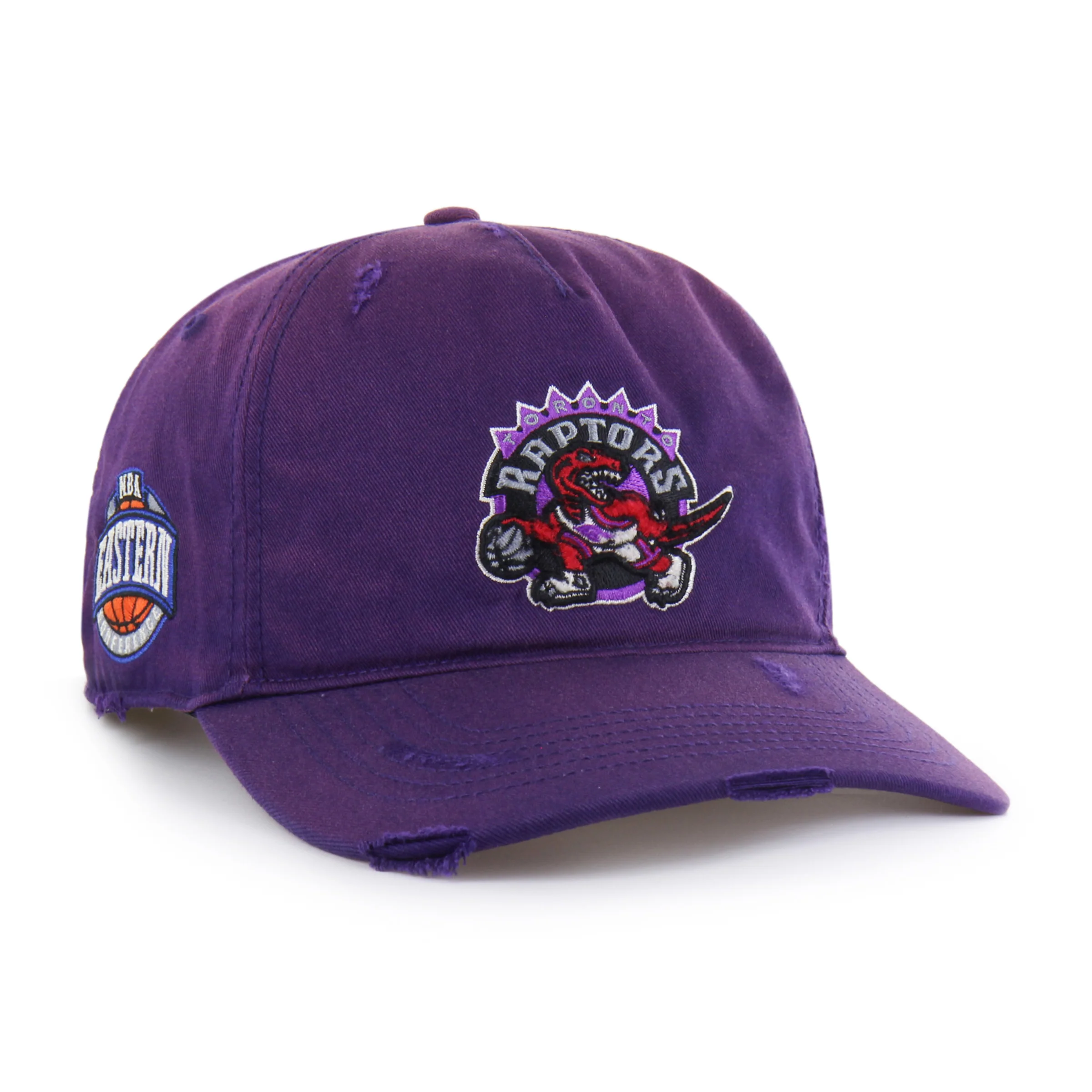 TORONTO RAPTORS HARDWOOD CLASSICS WORN '47 HITCH LC LOWN CROWN
