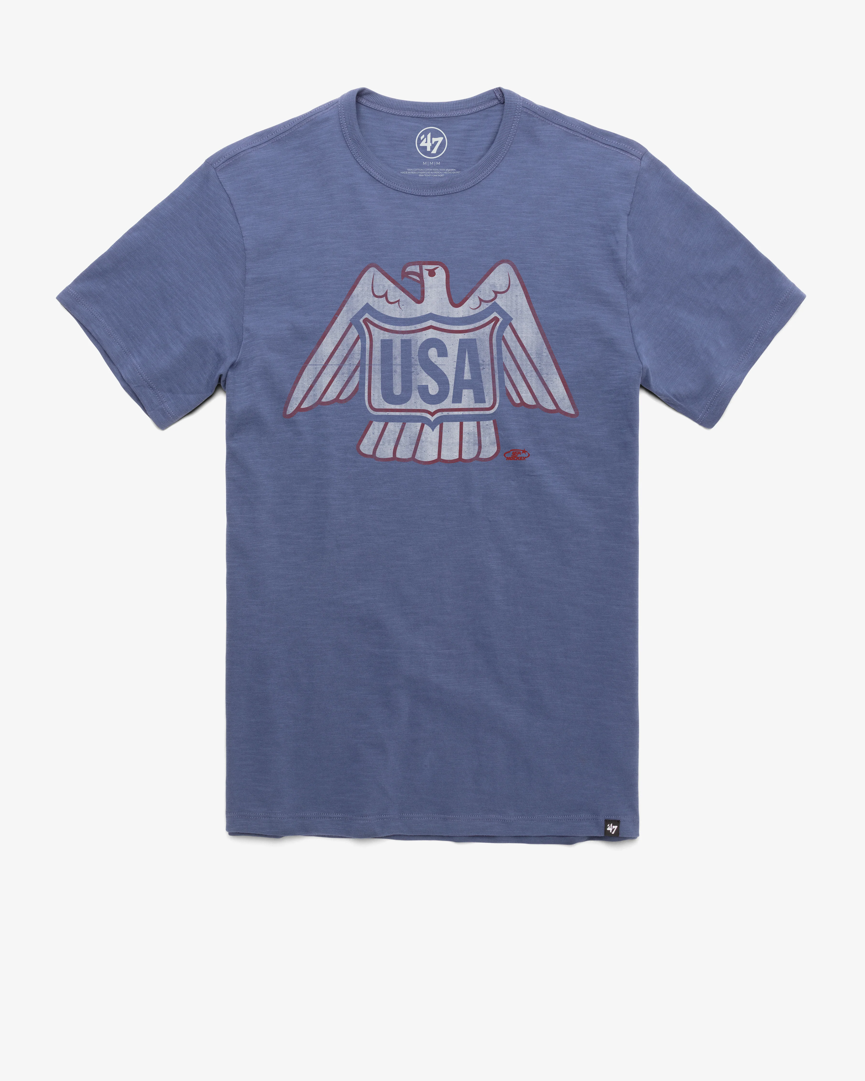 USA HOCKEY VINTAGE EAGLE GRIT '47 SCRUM TEE