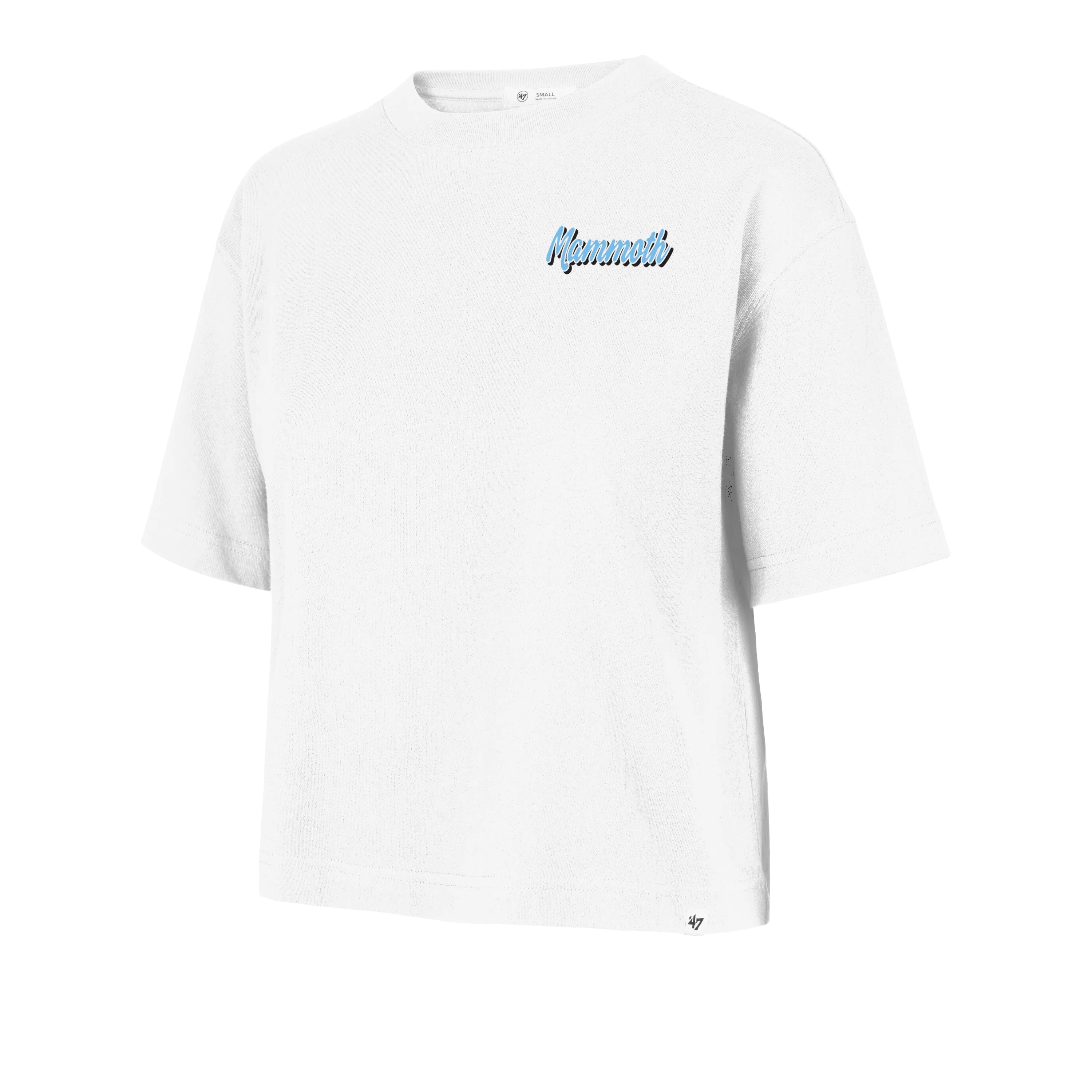 UTAH MAMMOTH COLLAGE SCRIPT '47 REED CITY TEE WOMENS