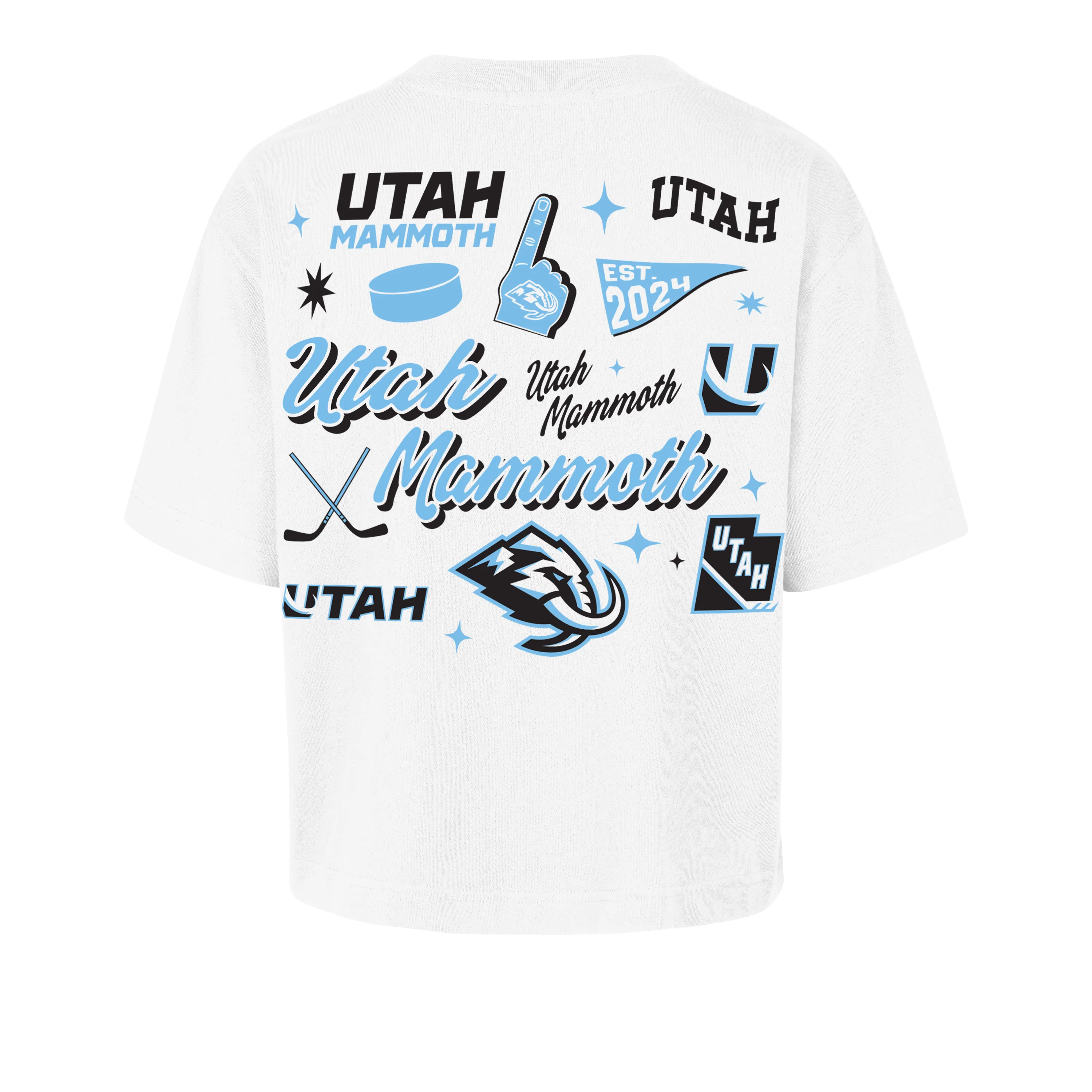 UTAH MAMMOTH COLLAGE SCRIPT '47 REED CITY TEE WOMENS - Image 2