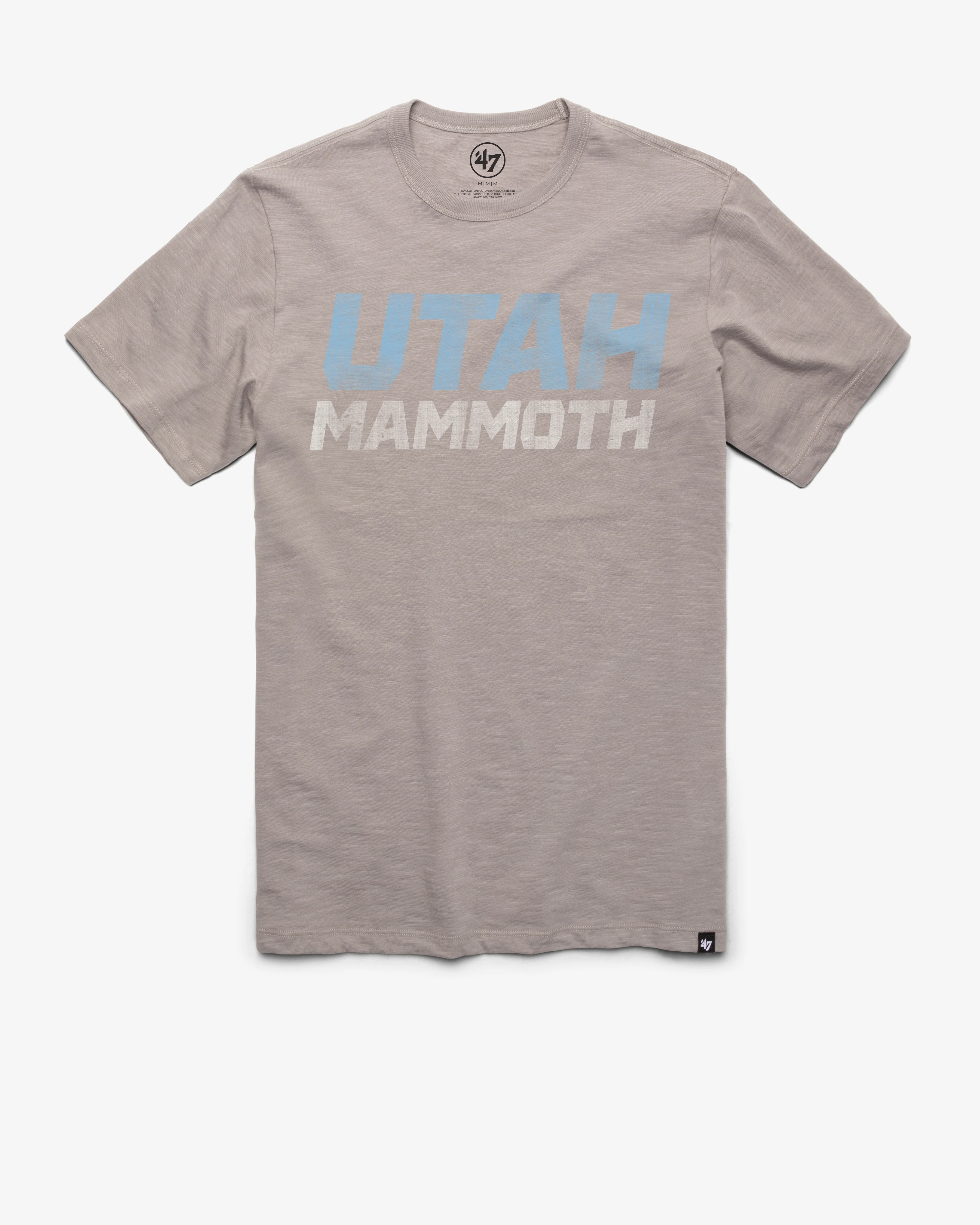 UTAH MAMMOTH GRIT WORDMARK '47 SCRUM TEE