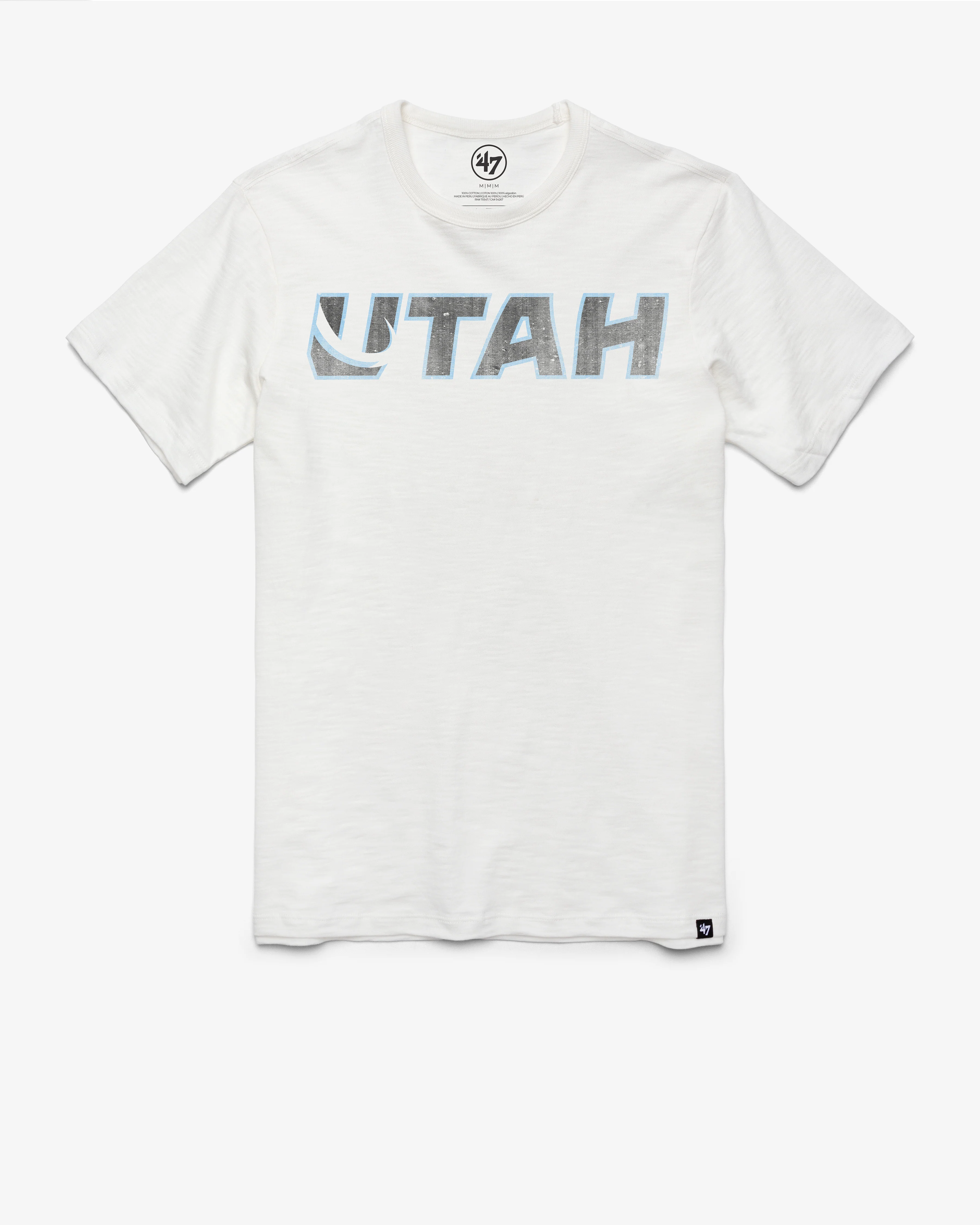 UTAH MAMMOTH GRIT WORDMARK '47 SCRUM TEE