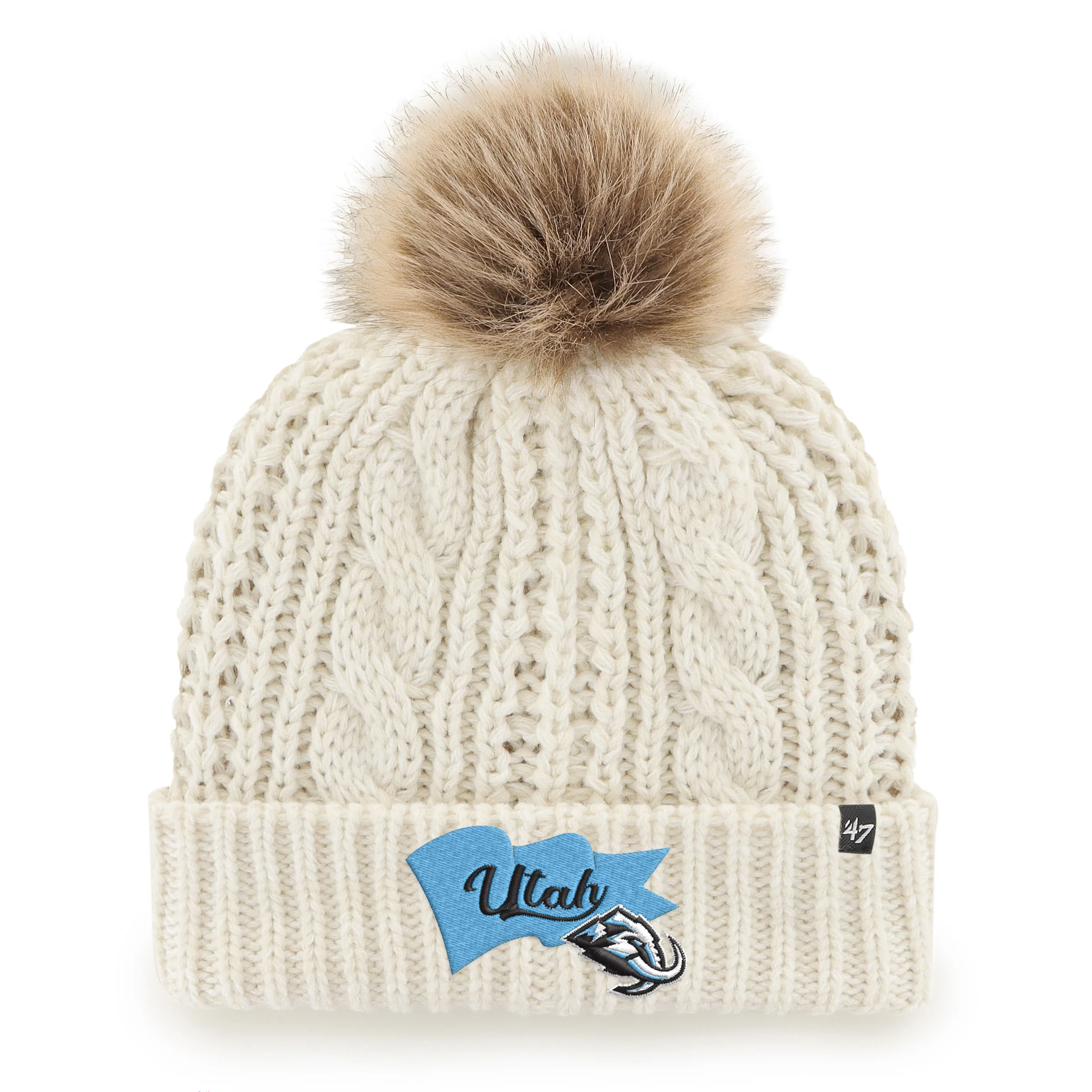 UTAH MAMMOTH WAVE BANNER '47 MEEKO CUFF KNIT WOMENS
