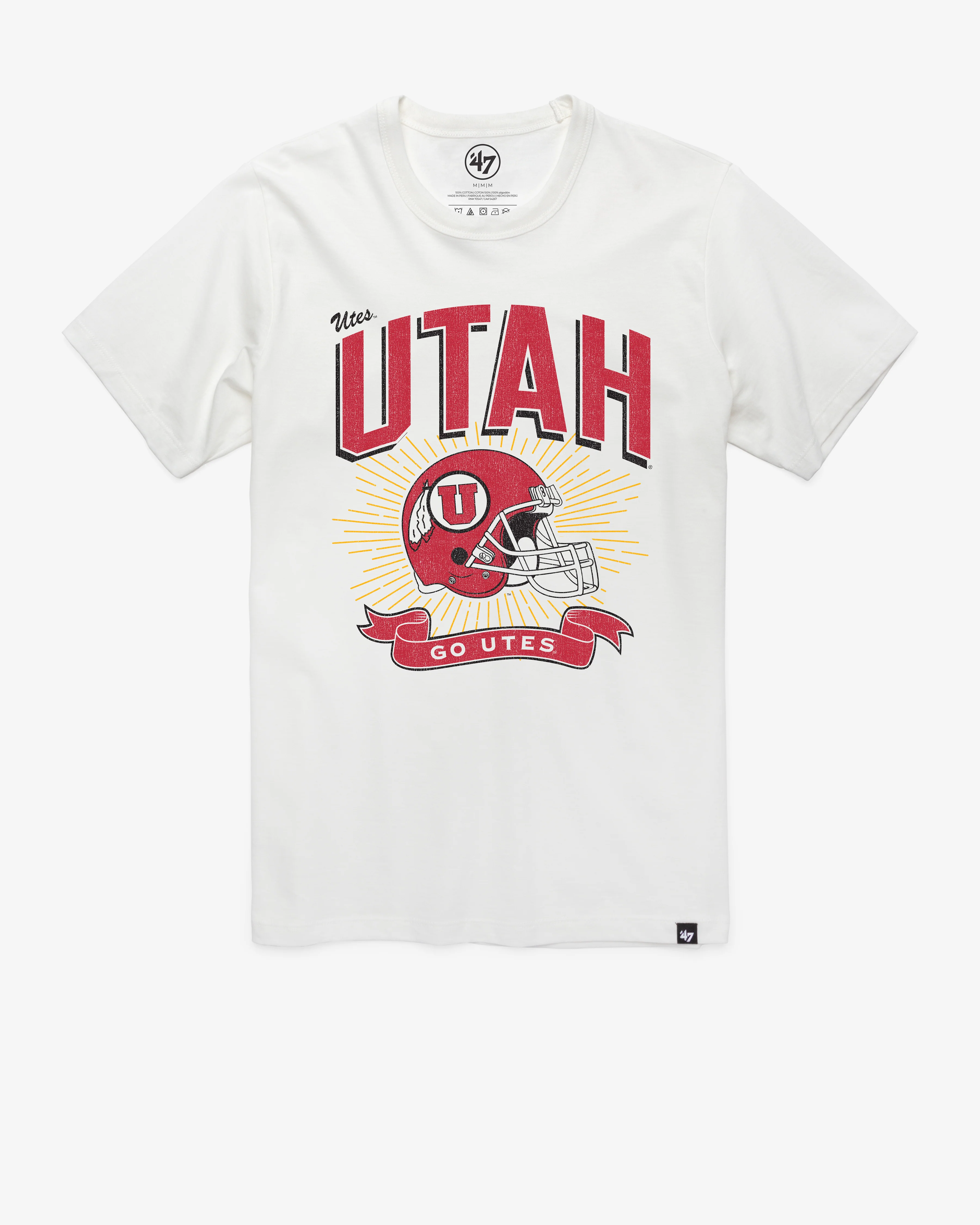 UTAH UTES PRIME PLAY '47 FRANKLIN TEE