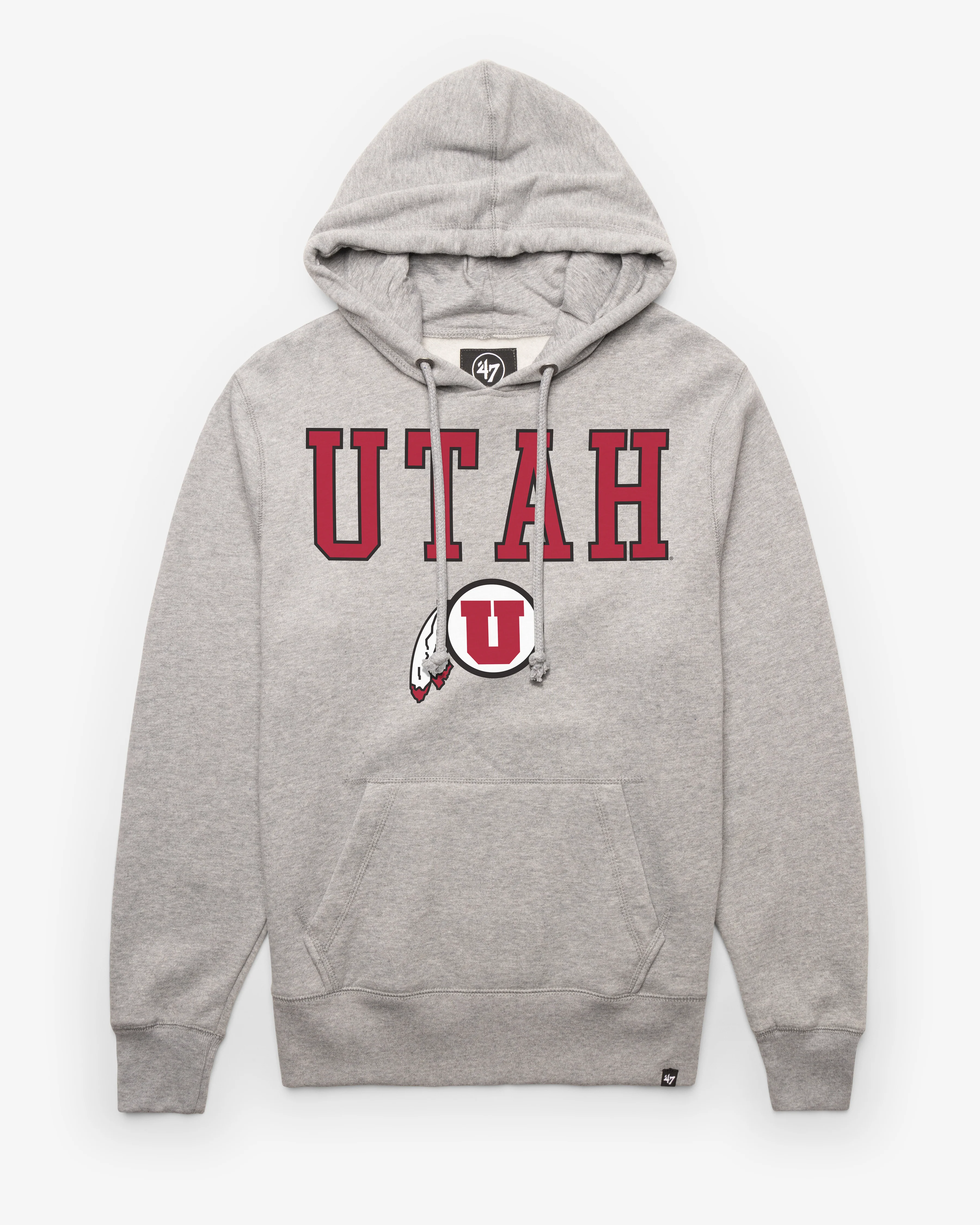 UTAH UTES STRAIGHT BLOCK '47 HEADLINE HOOD