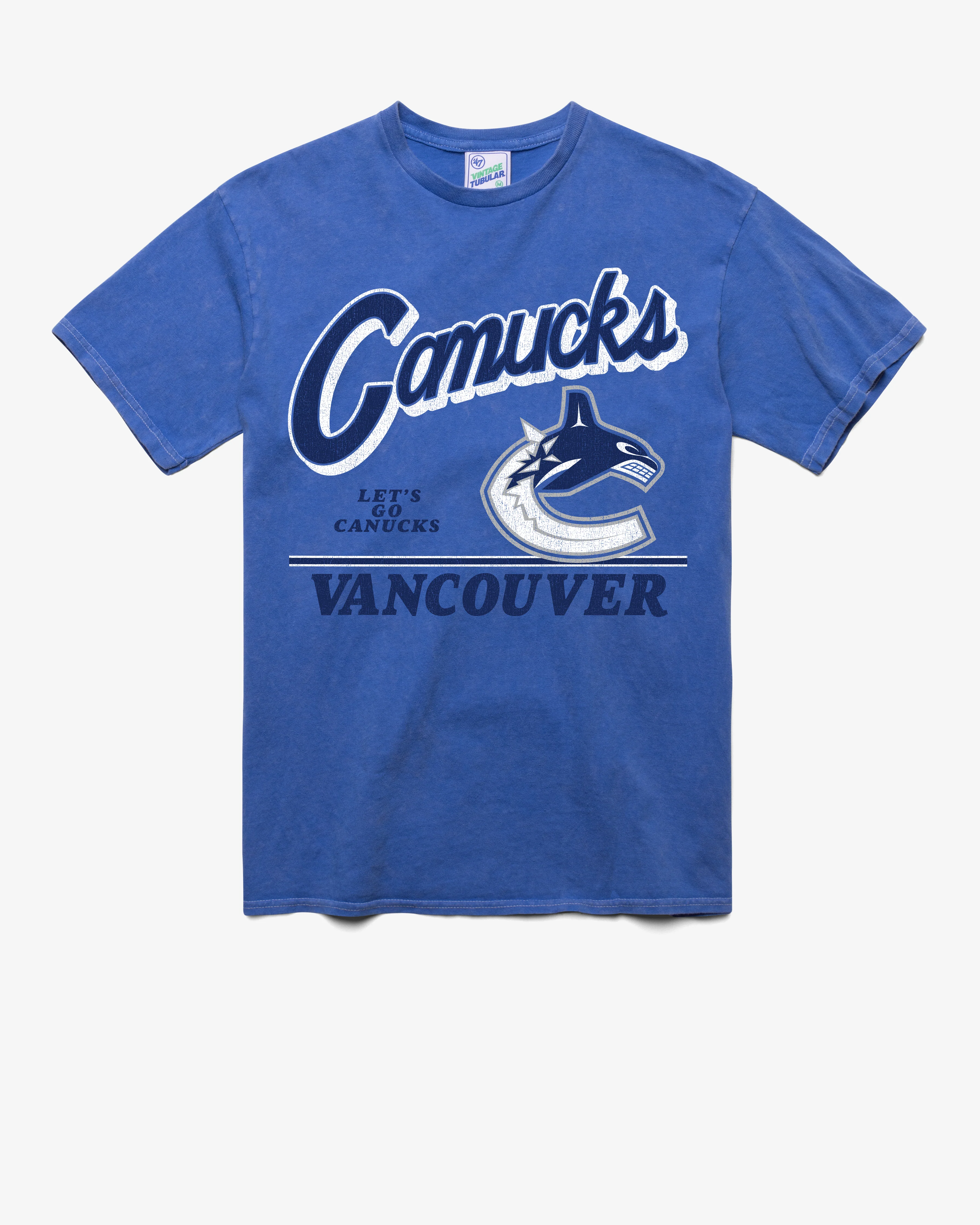 VANCOUVER CANUCKS FLY BY VINTAGE '47 TUBULAR TEE