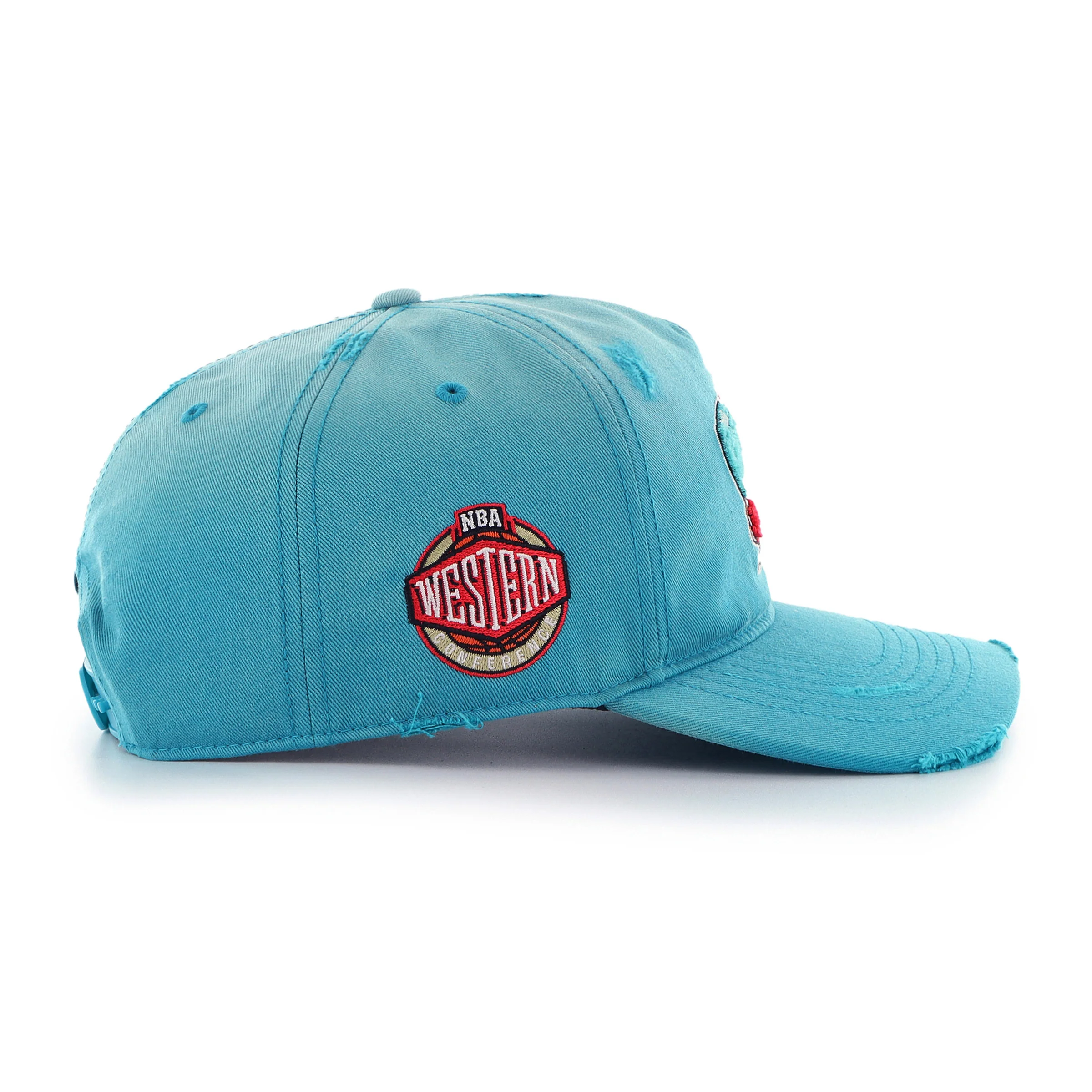 VANCOUVER GRIZZLIES HARDWOOD CLASSICS WORN '47 HITCH LC LOW CROWN - Image 2