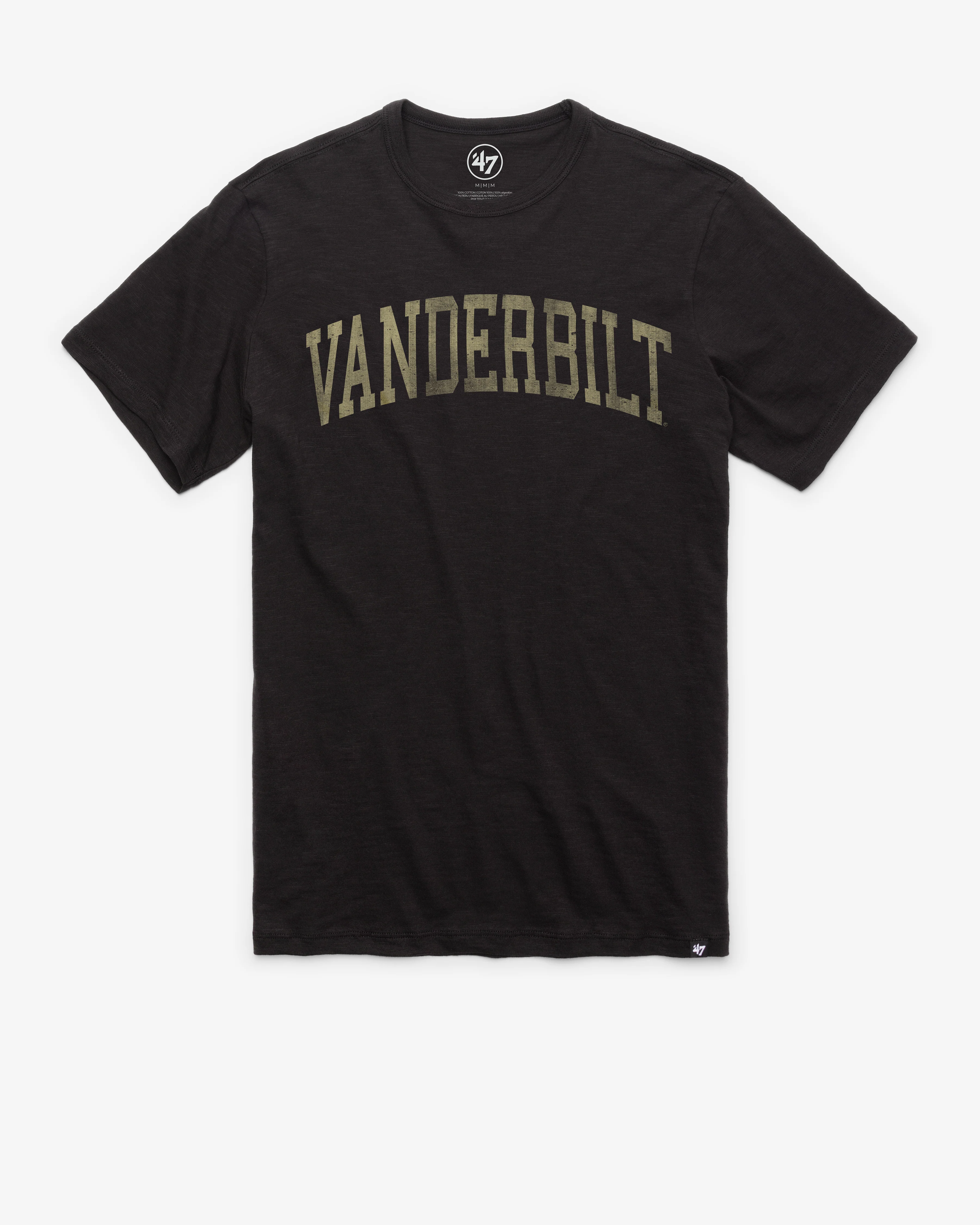 VANDERBILT COMMODORES CLASSIC BLOCK '47 SCRUM TEE