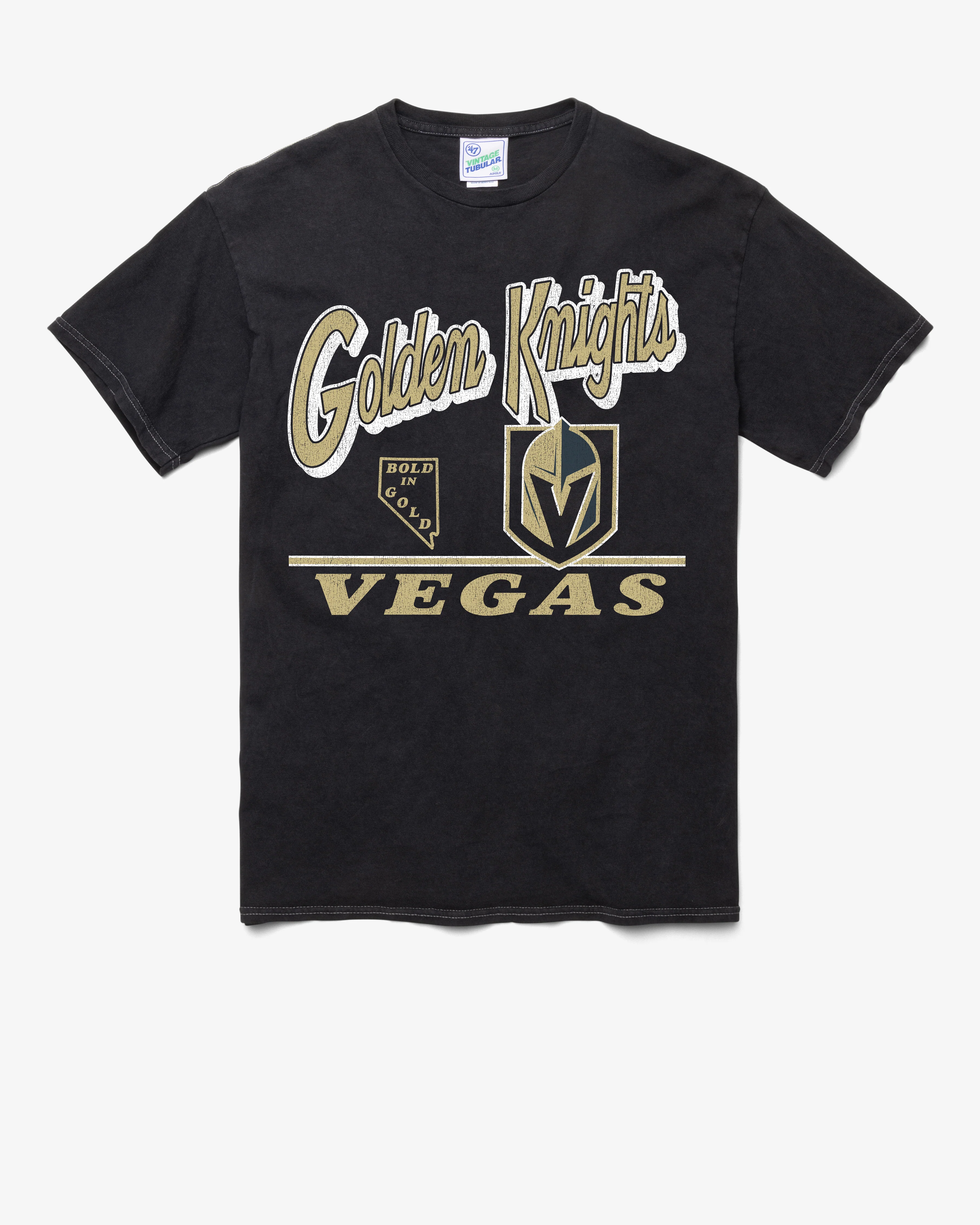 VEGAS GOLDEN KNIGHTS FLY BY VINTAGE '47 TUBULAR TEE