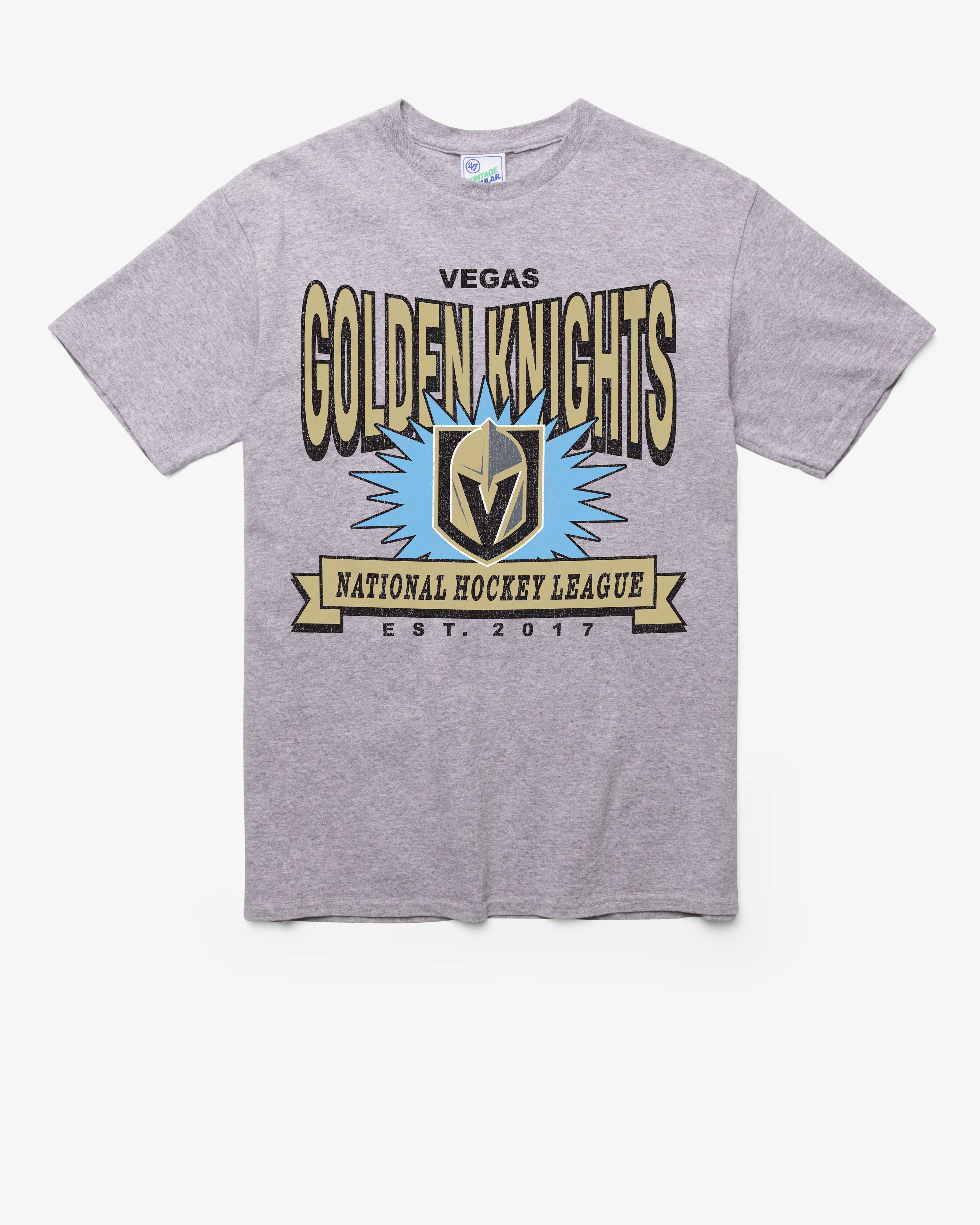 VEGAS GOLDEN KNIGHTS TWELVE SIX VINTAGE '47 TUBULAR TEE