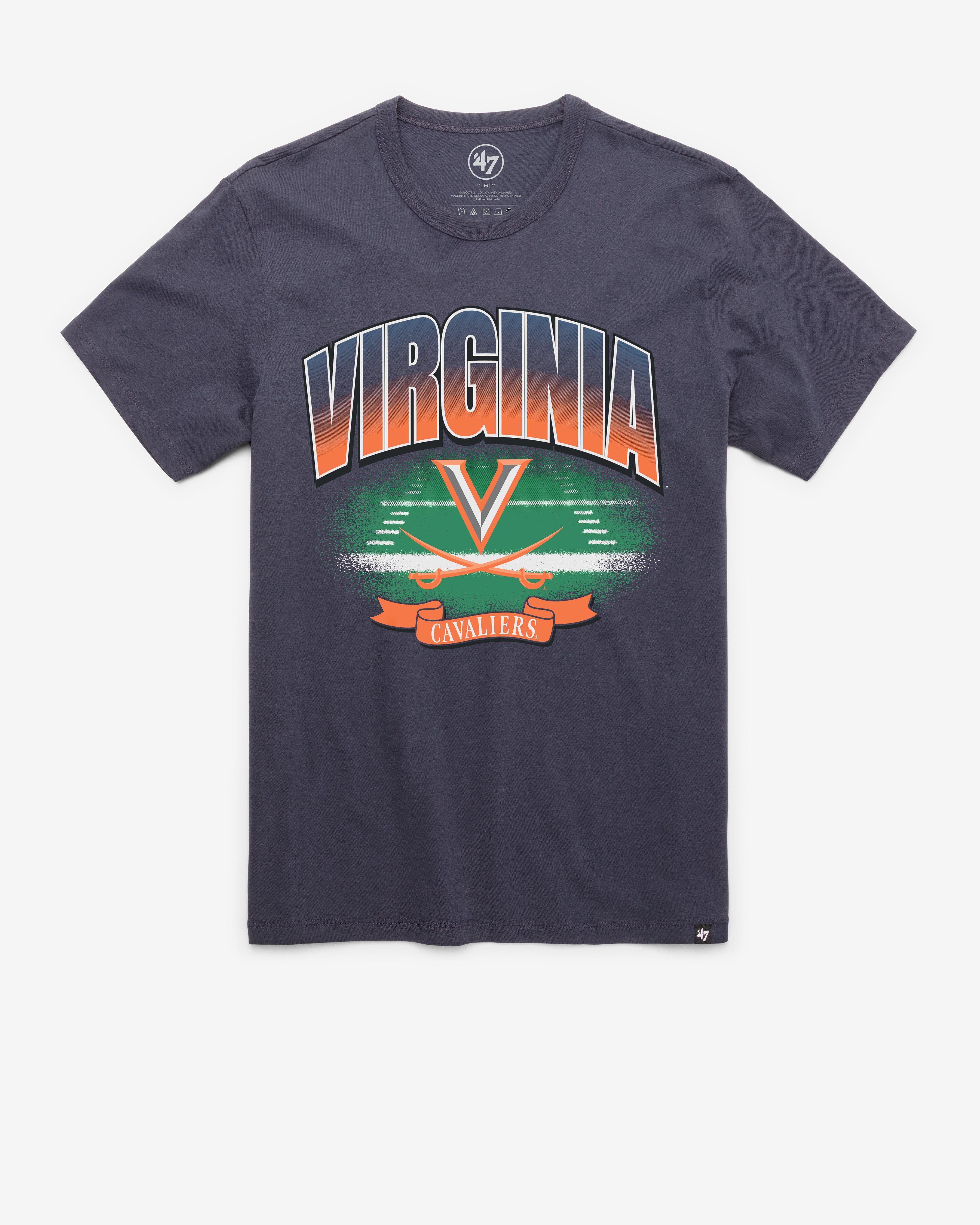 VIRGINIA CAVALIERS ARENA FADE '47 FRANKLIN TEE