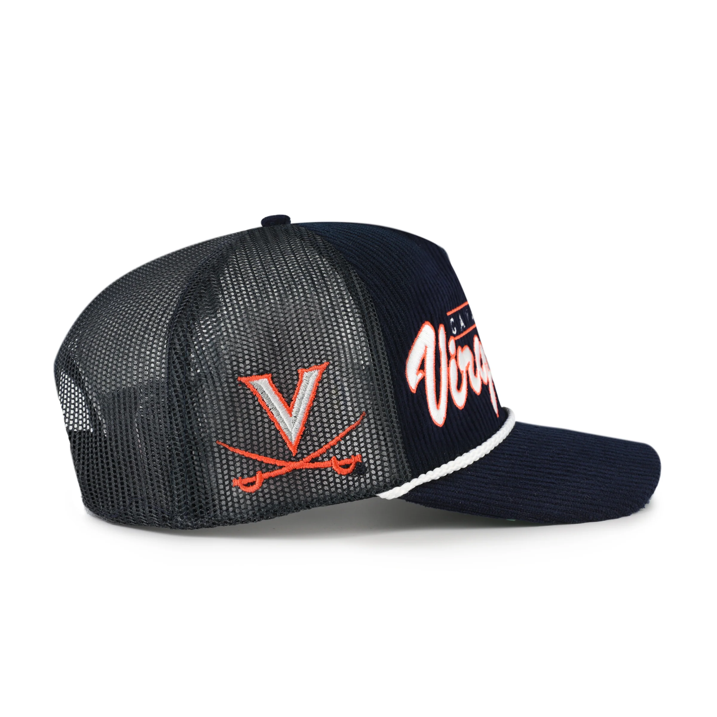 VIRGINIA CAVALIERS DOUBLE HEADER MESH '47 HITCH RF RELAXED FIT - Image 2