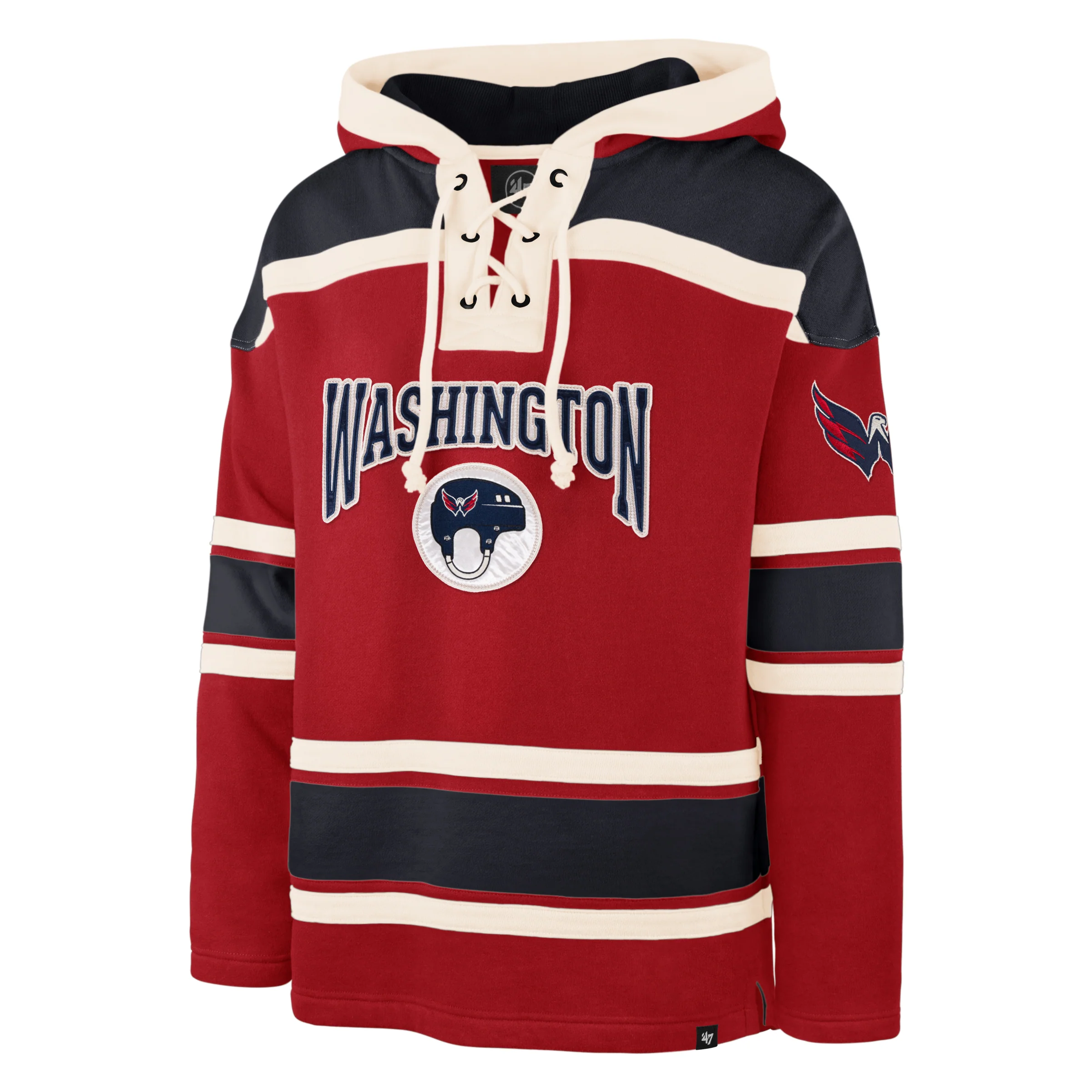 WASHINGTON CAPITALS CHIN STRAP SUPERIOR '47 LACER HOOD