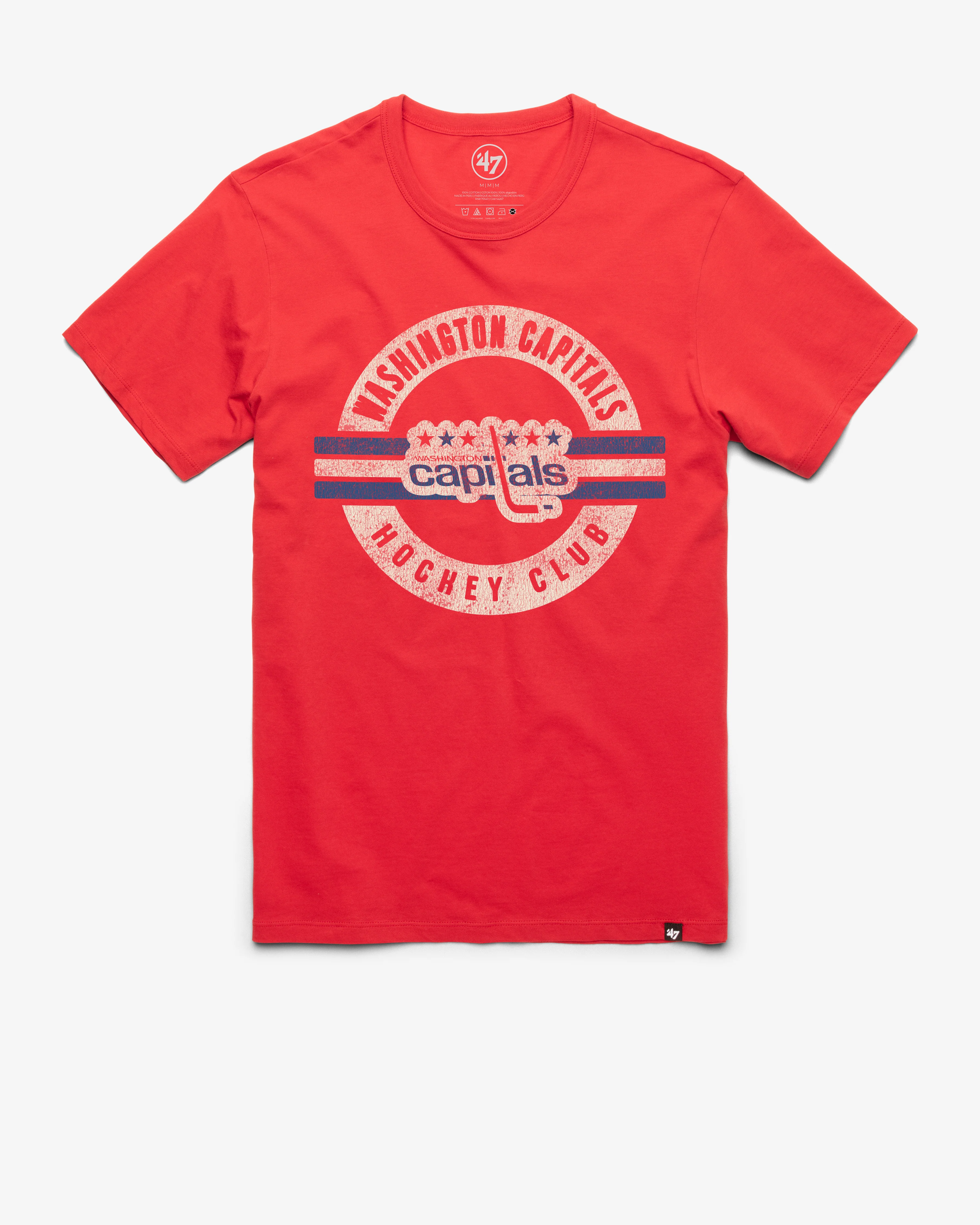 WASHINGTON CAPITALS VINTAGE SURROUND '47 FRANKLIN TEE