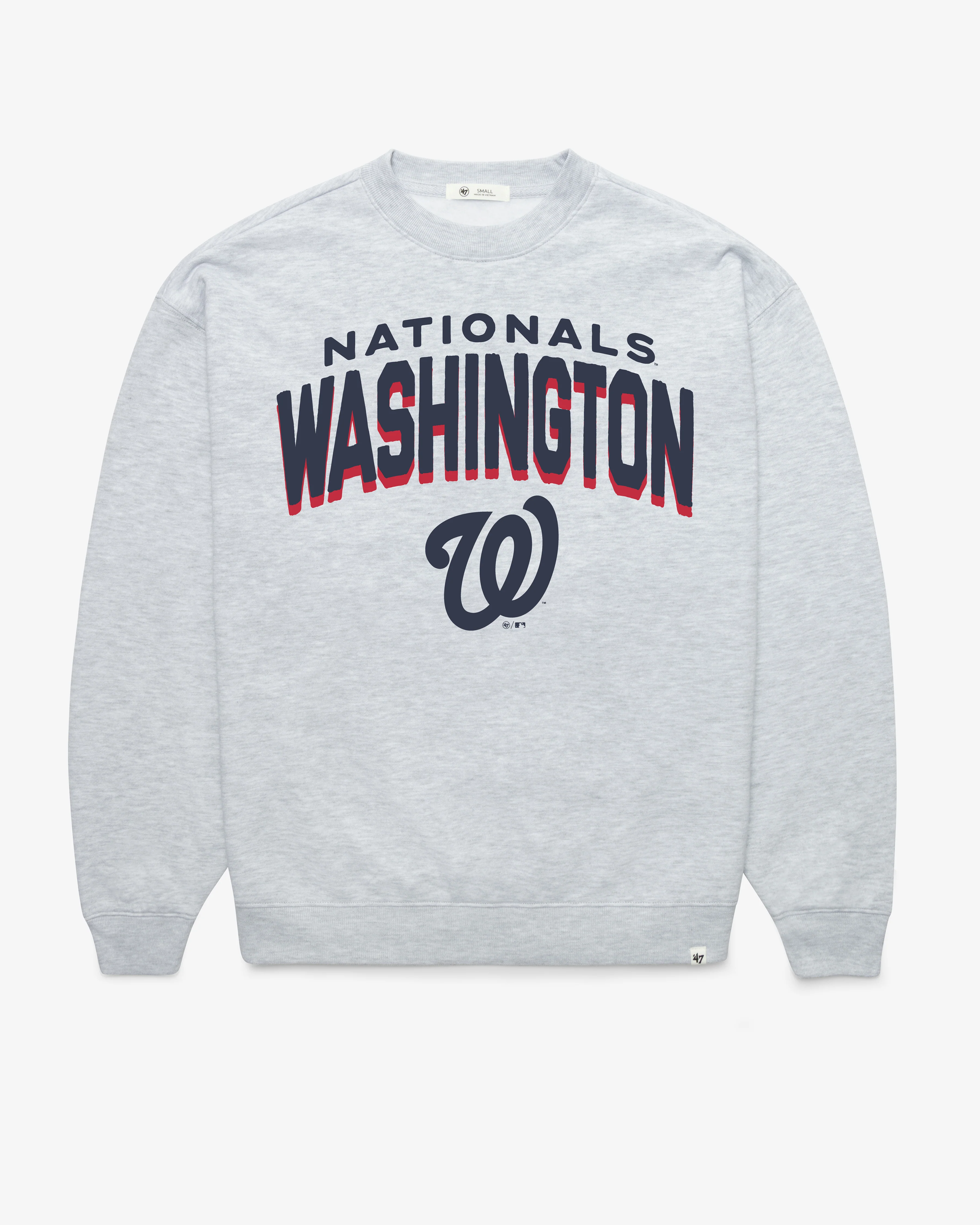 WASHINGTON NATIONALS CAMPUS ARCH CLOUD '47 OVERSIZED CREW WOMENS