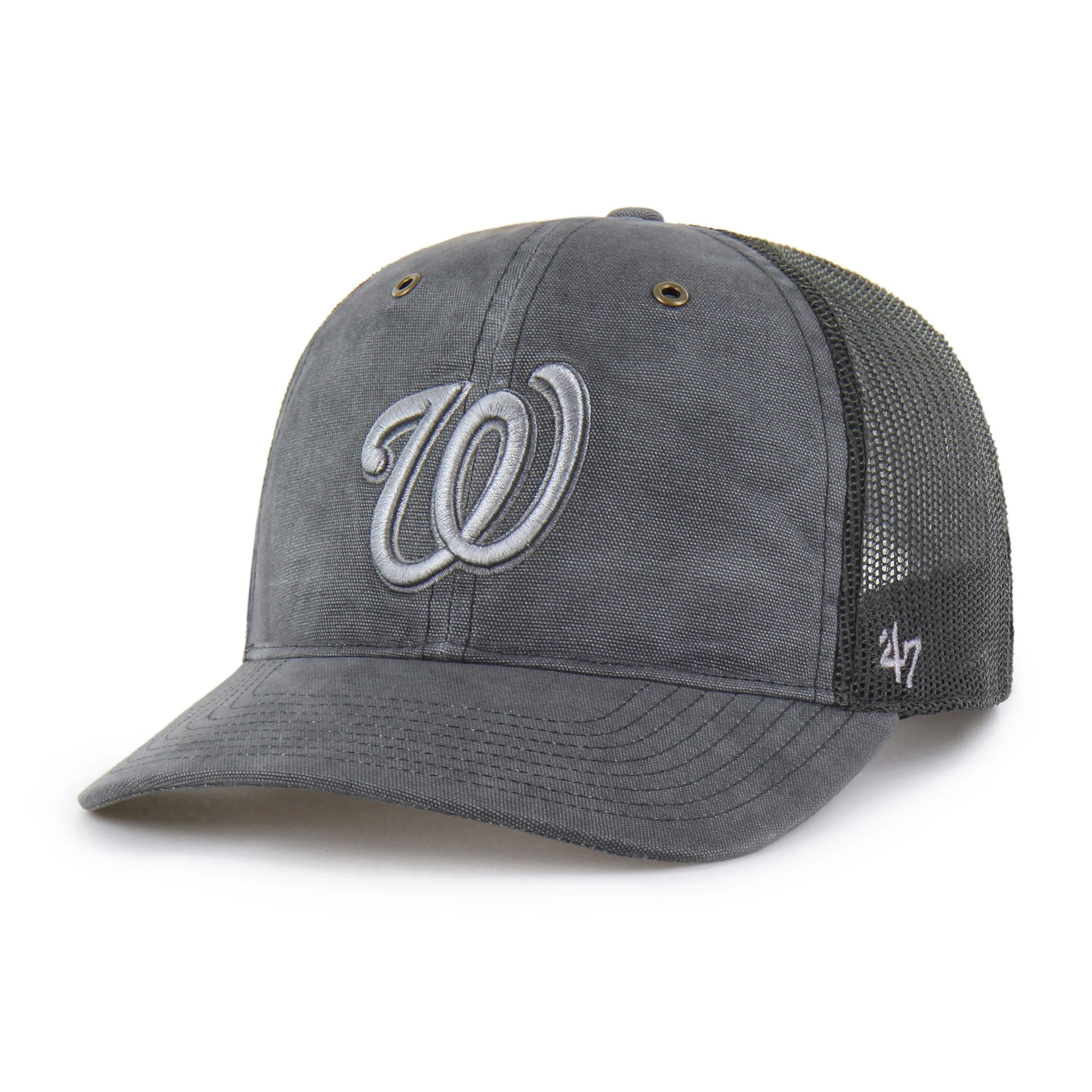 WASHINGTON NATIONALS CARHARTT DYED '47 TRUCKER RF RELAXED FIT - Image 4