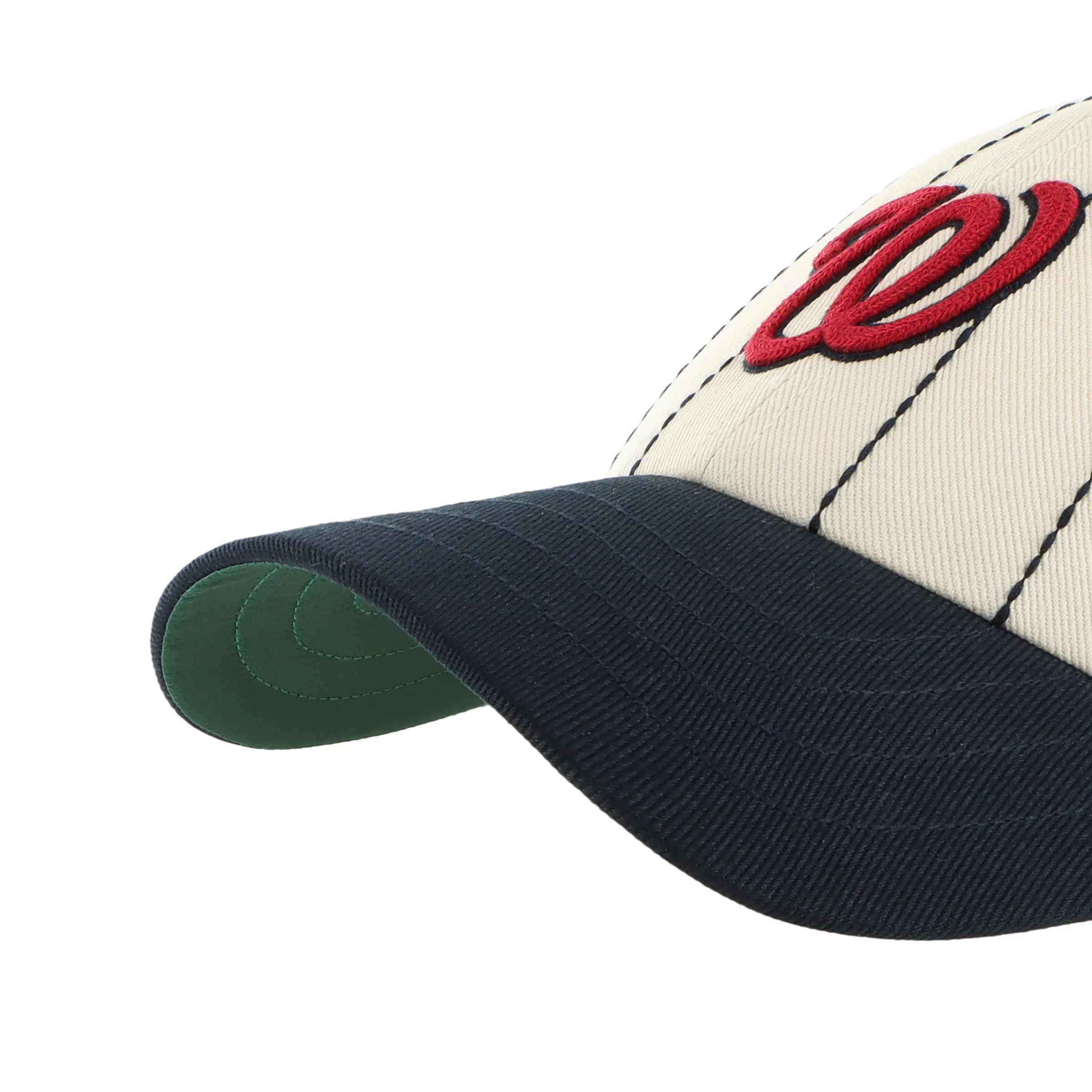 WASHINGTON NATIONALS COOPERSTOWN RAWLINGS PINSTRIPE '47 CLEAN UP - Image 4