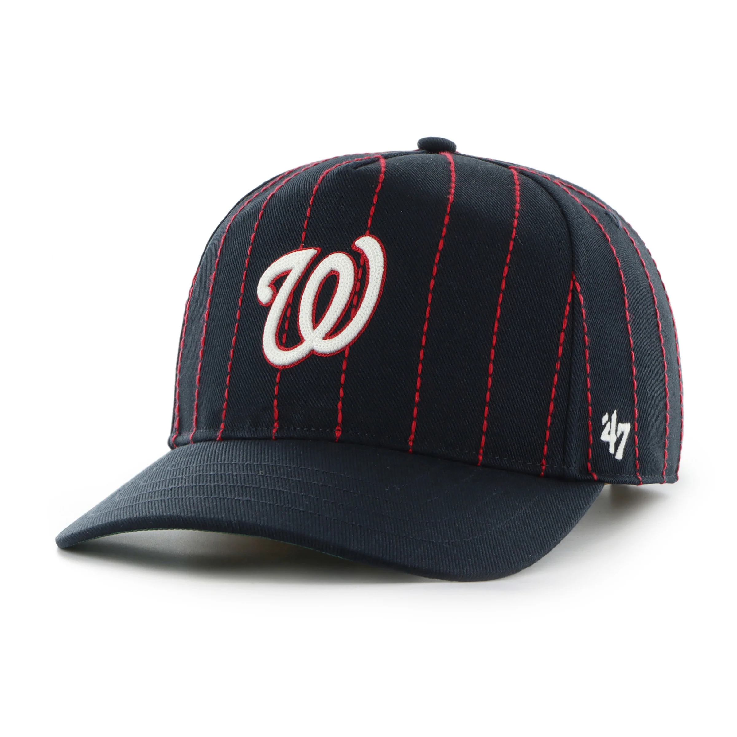 WASHINGTON NATIONALS COOPERSTOWN RAWLINGS PINSTRIPE '47 HITCH - Image 5
