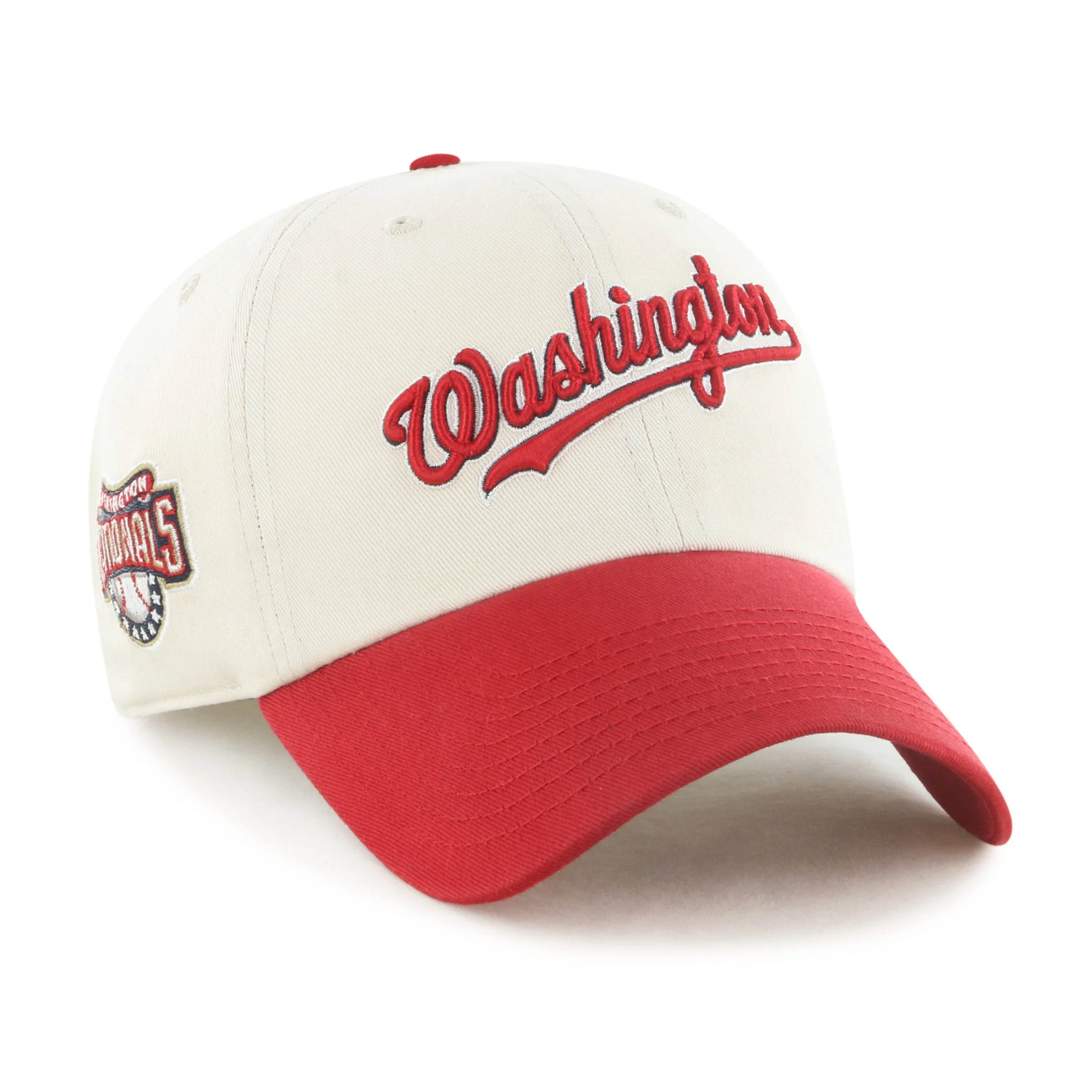 WASHINGTON NATIONALS COOPERSTOWN BALLPARK SCRIPT SHOT '47 CLEAN UP