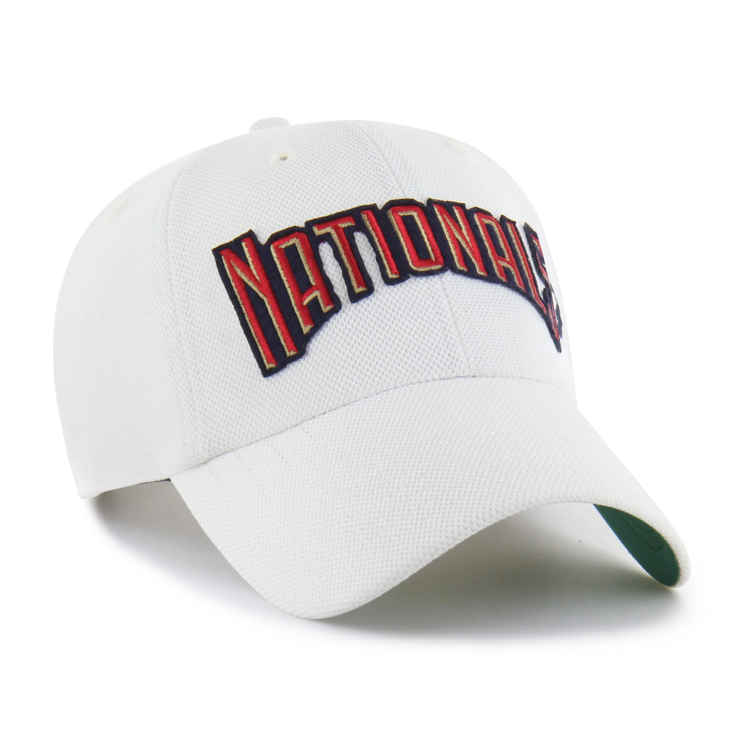 WASHINGTON NATIONALS COOPERSTOWN GRANDSTAND PIQUE SCRIPT '47 CLEAN UP - Image 3