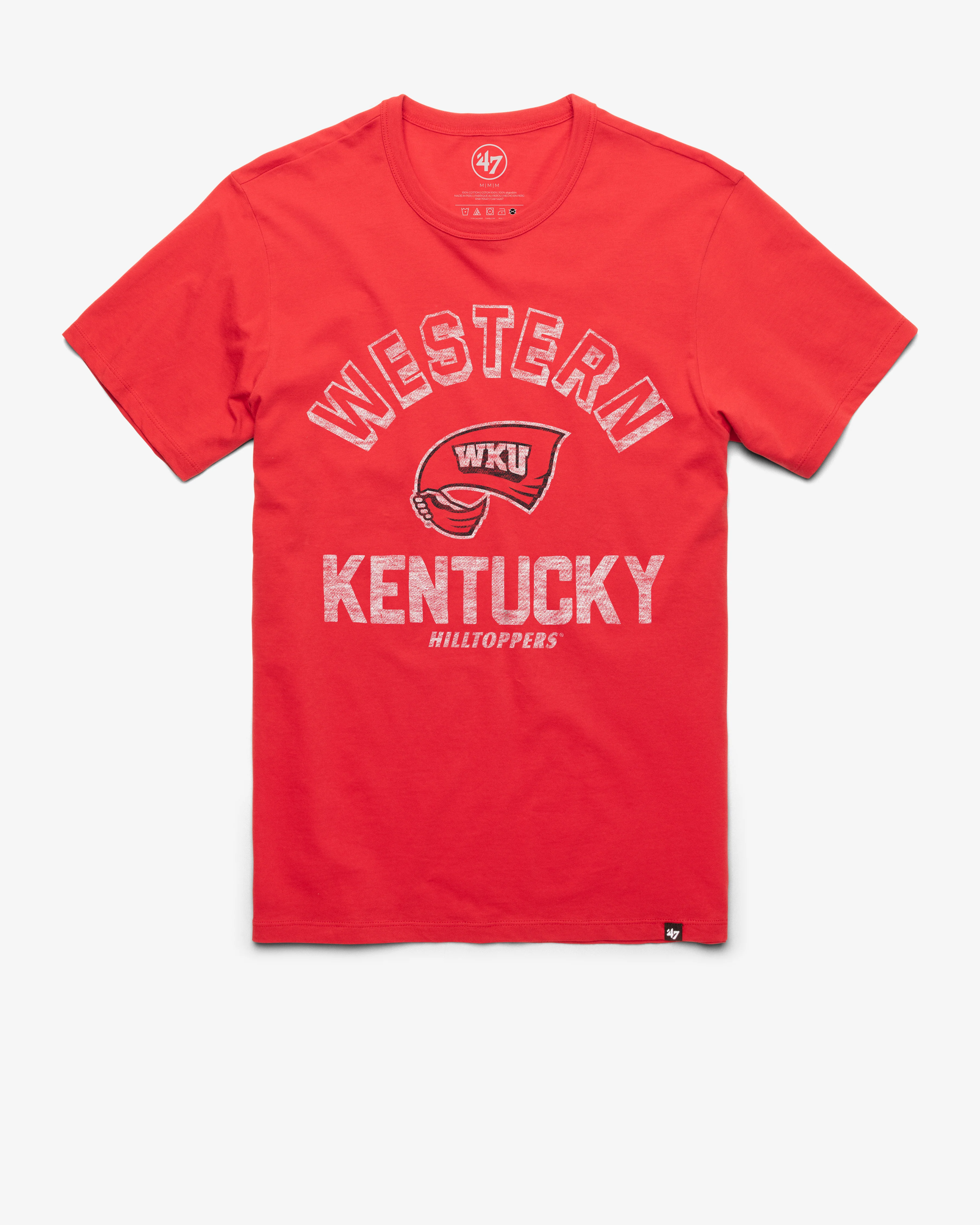 WESTERN KENTUCKY HILLTOPPERS RETROGRADE '47 FRANKLIN TEE