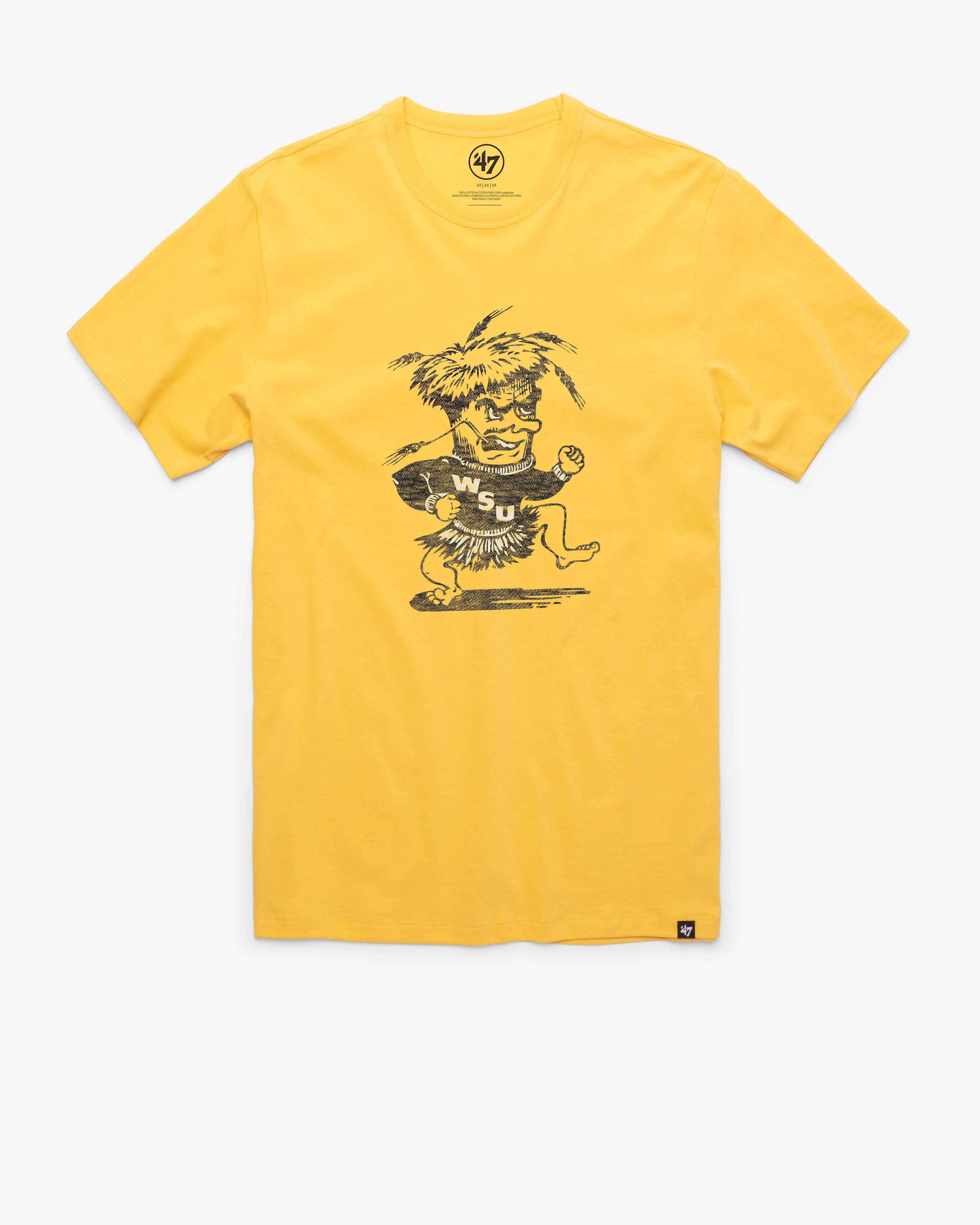 WICHITA STATE SHOCKERS VINTAGE PREMIER '47 FRANKLIN TEE