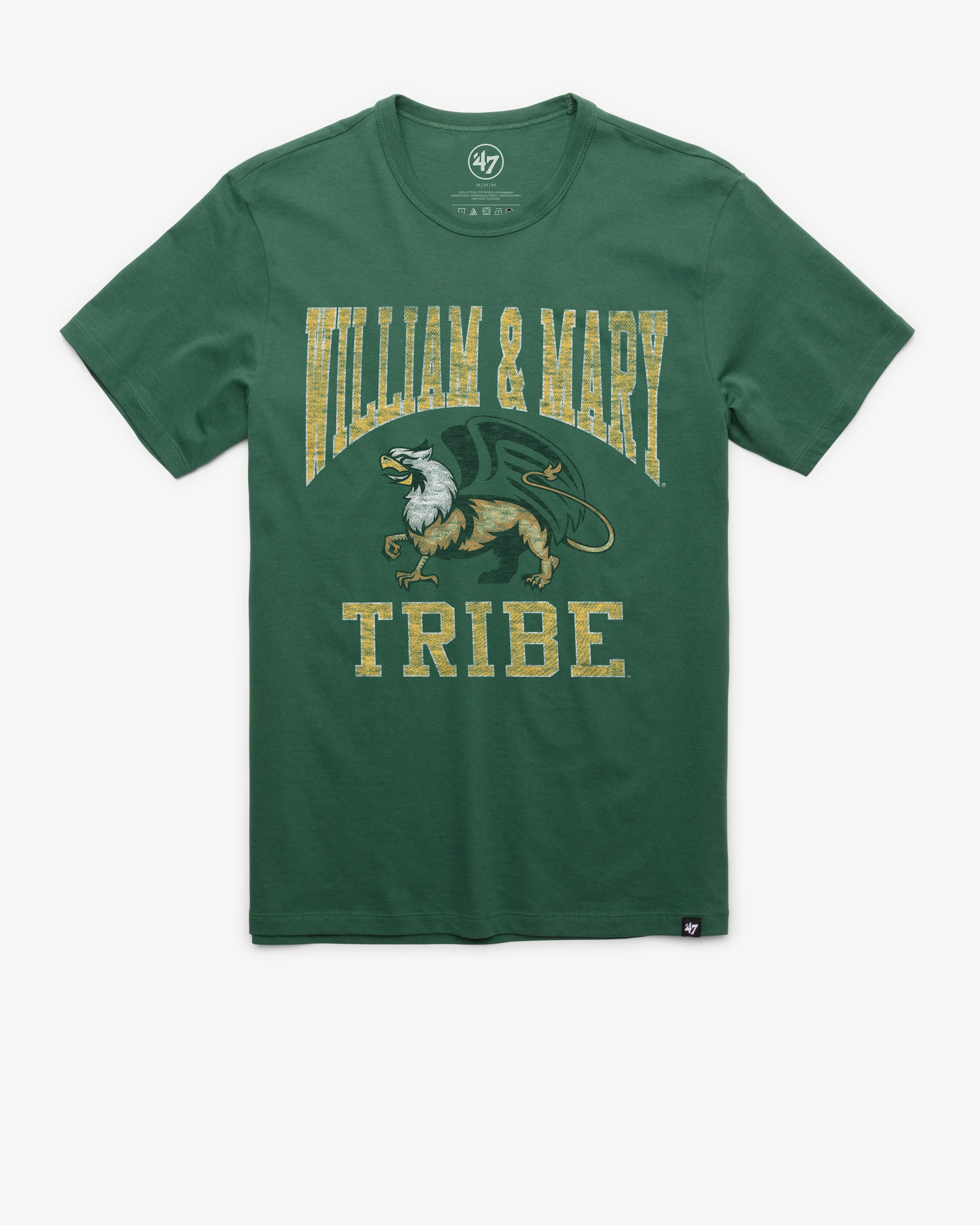 WILLIAM & MARY TRIBE BIG UPS '47 FRANKLIN TEE