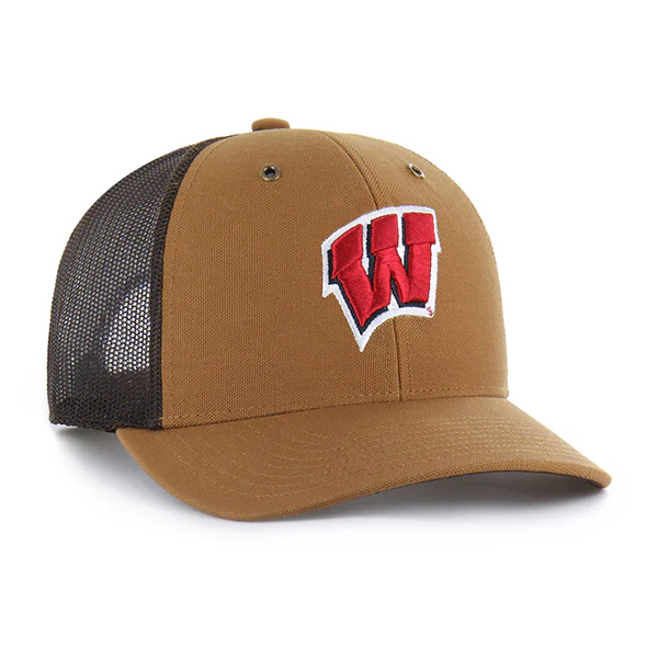 WISCONSIN BADGERS CARHARTT '47 TRUCKER - Image 4