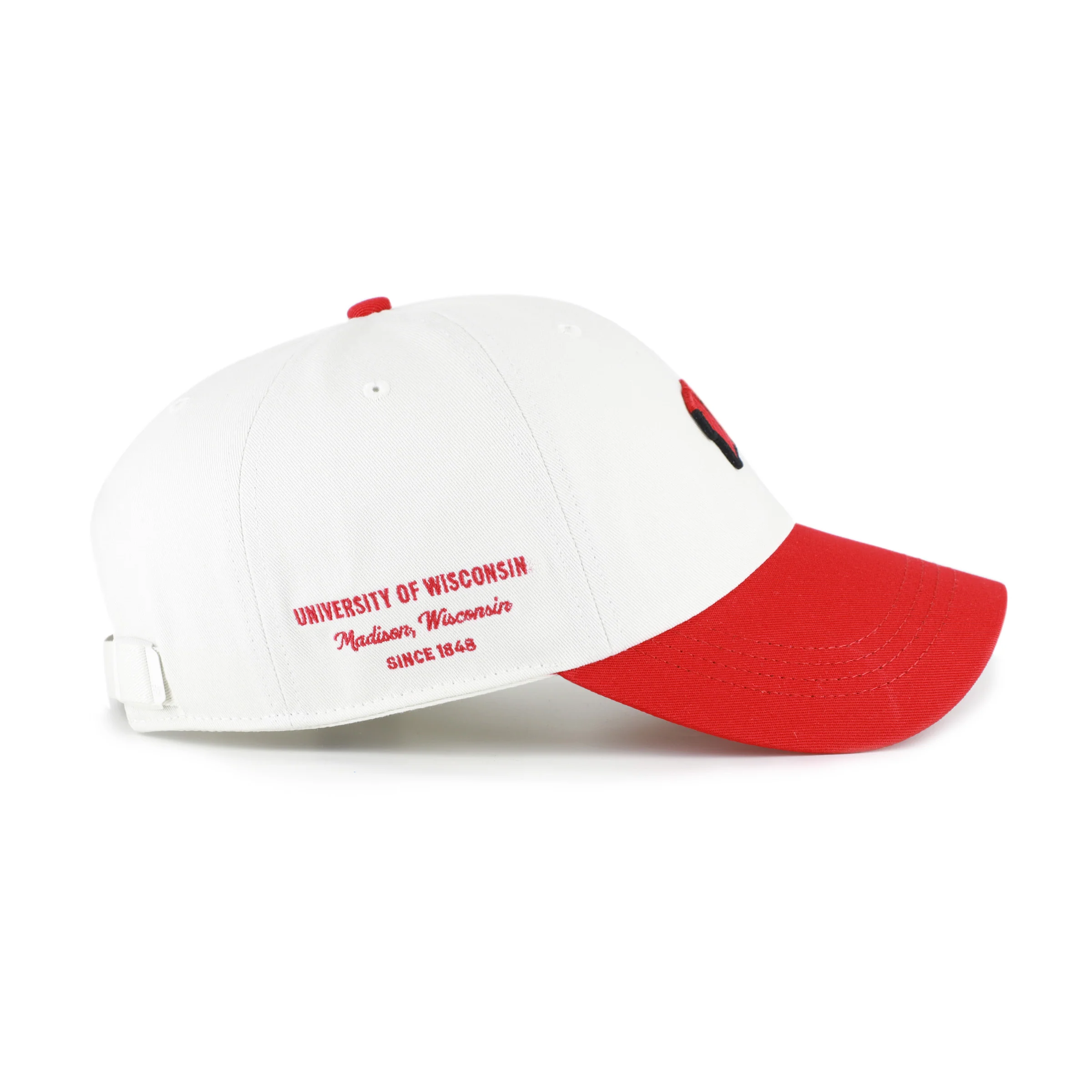 WISCONSIN BADGERS CONTEMPORARY BASICS TWO TONE '47 CLEAN UP - Image 2