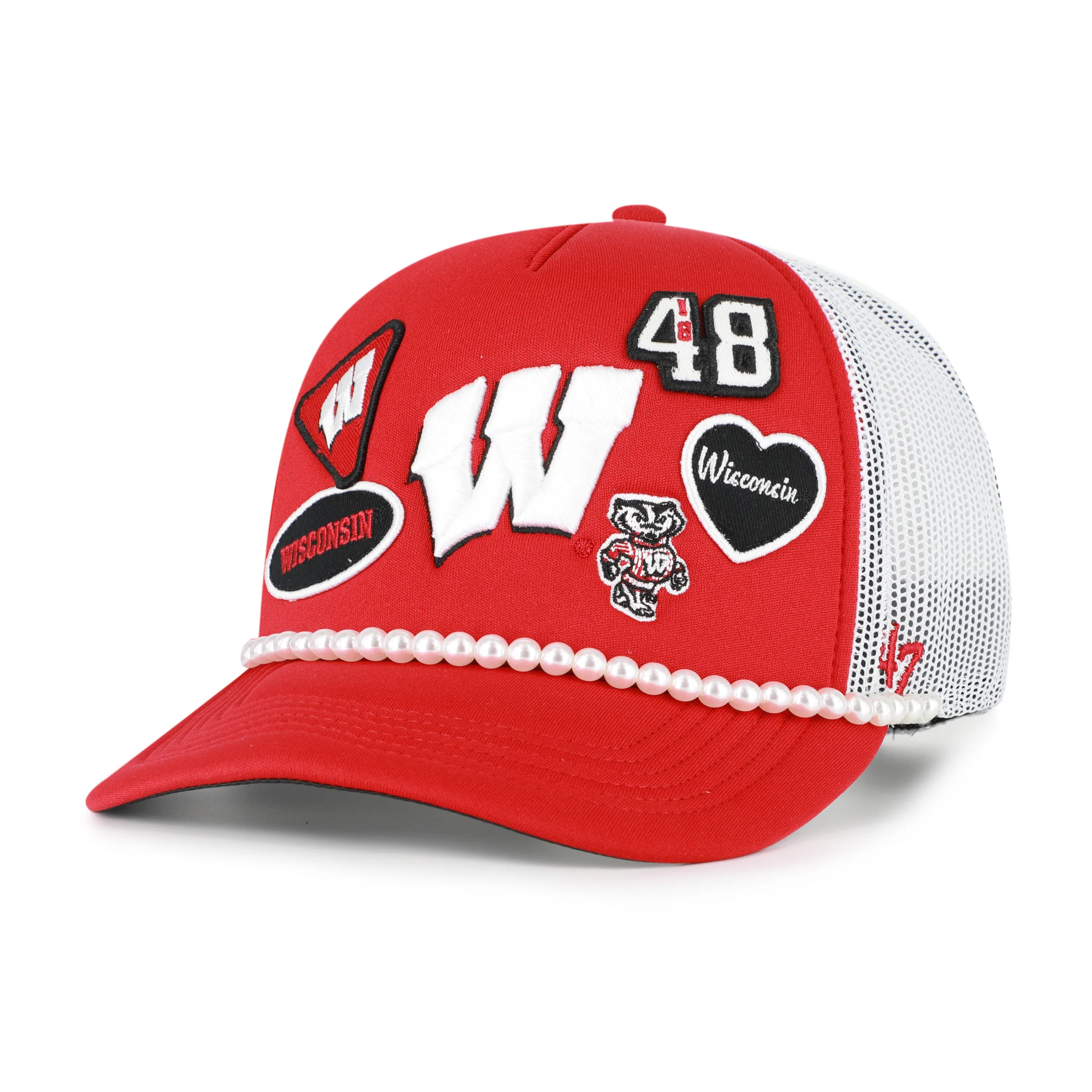 WISCONSIN BADGERS RALLY ON '47 HITCH FM FOAM FRONT