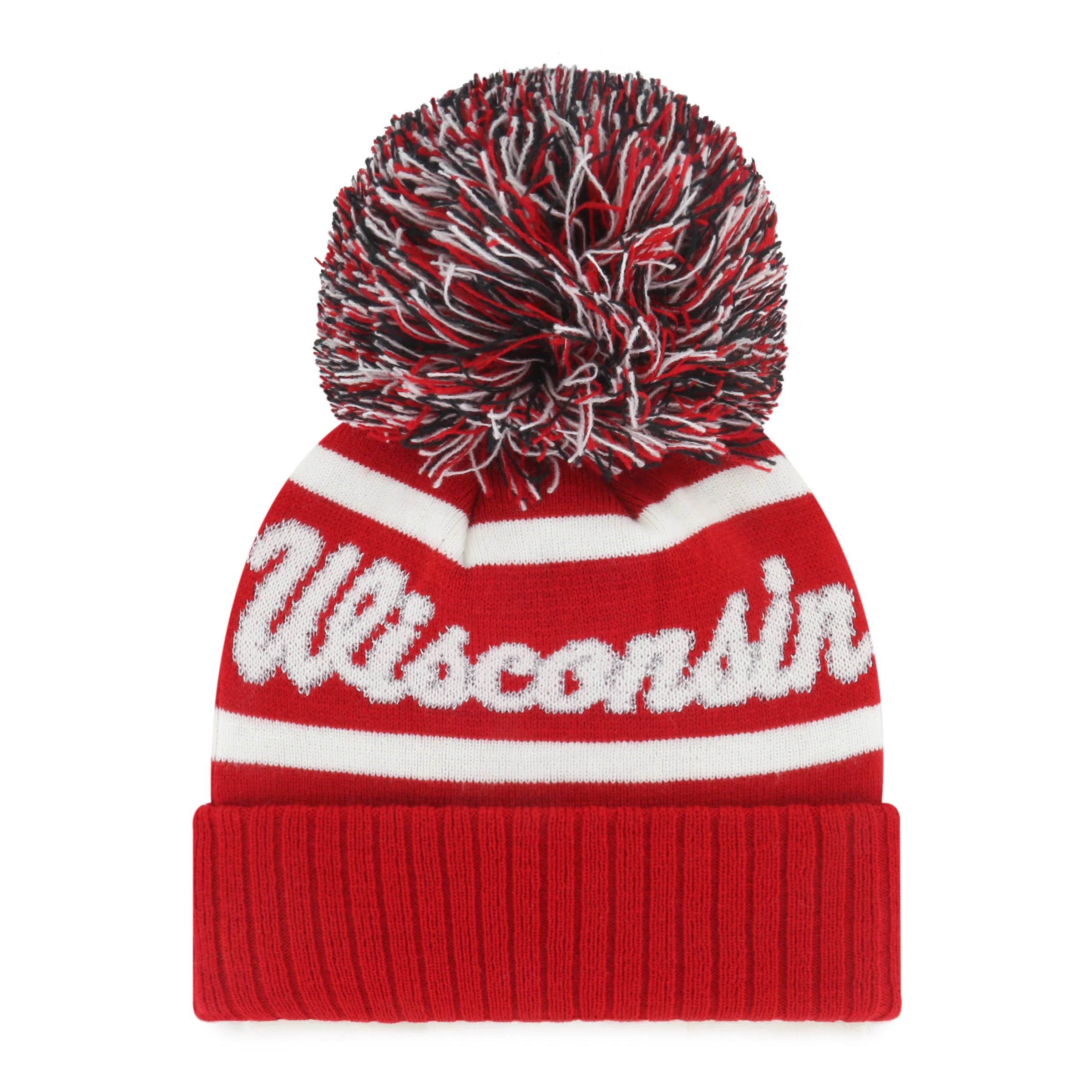 WISCONSIN BADGERS SPIRITED '47 CUFF KNIT WOMENS - Image 2