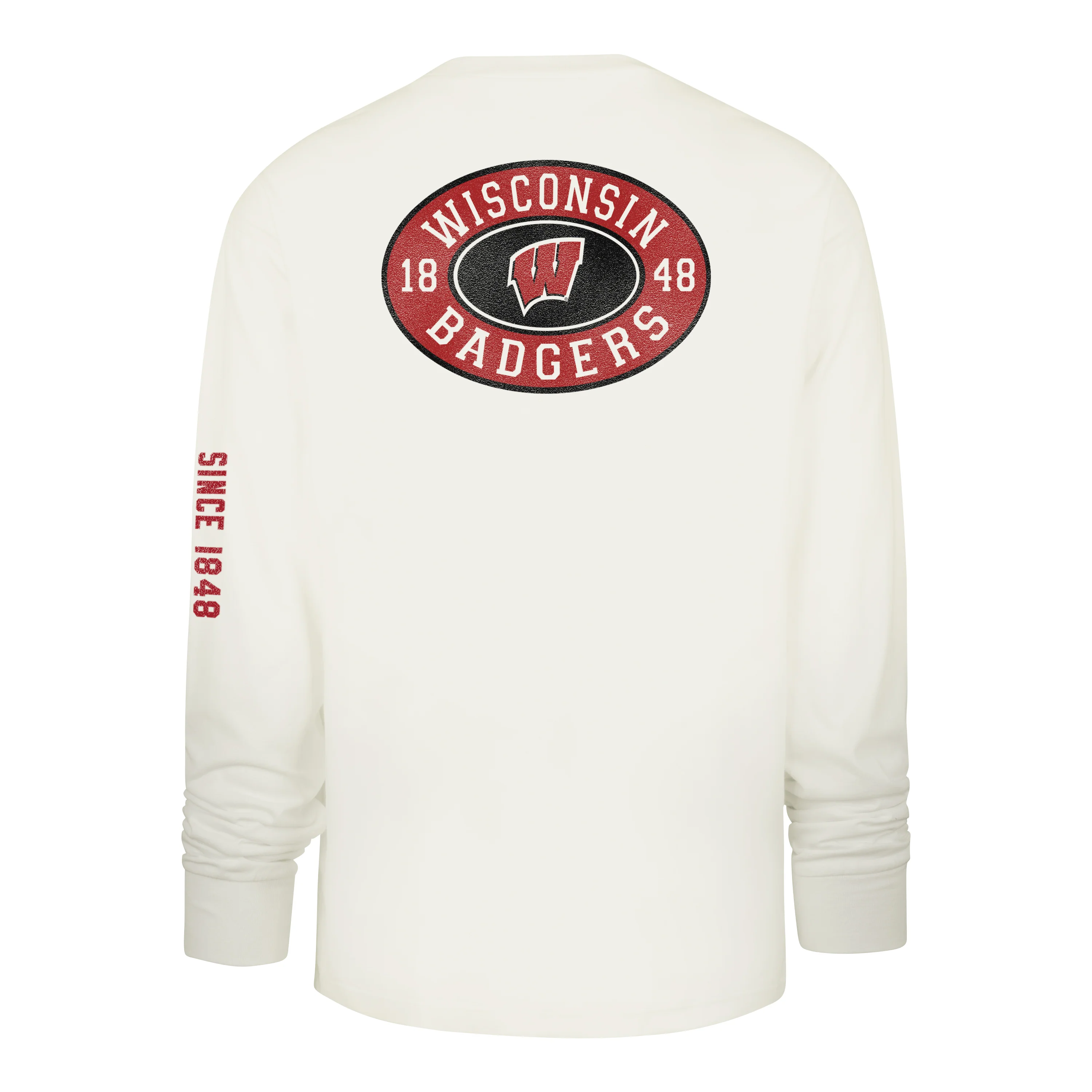 WISCONSIN BADGERS TIDE SWEEP '47 MONTAUK FOUNDATION LONG SLEEVE TEE - Image 2