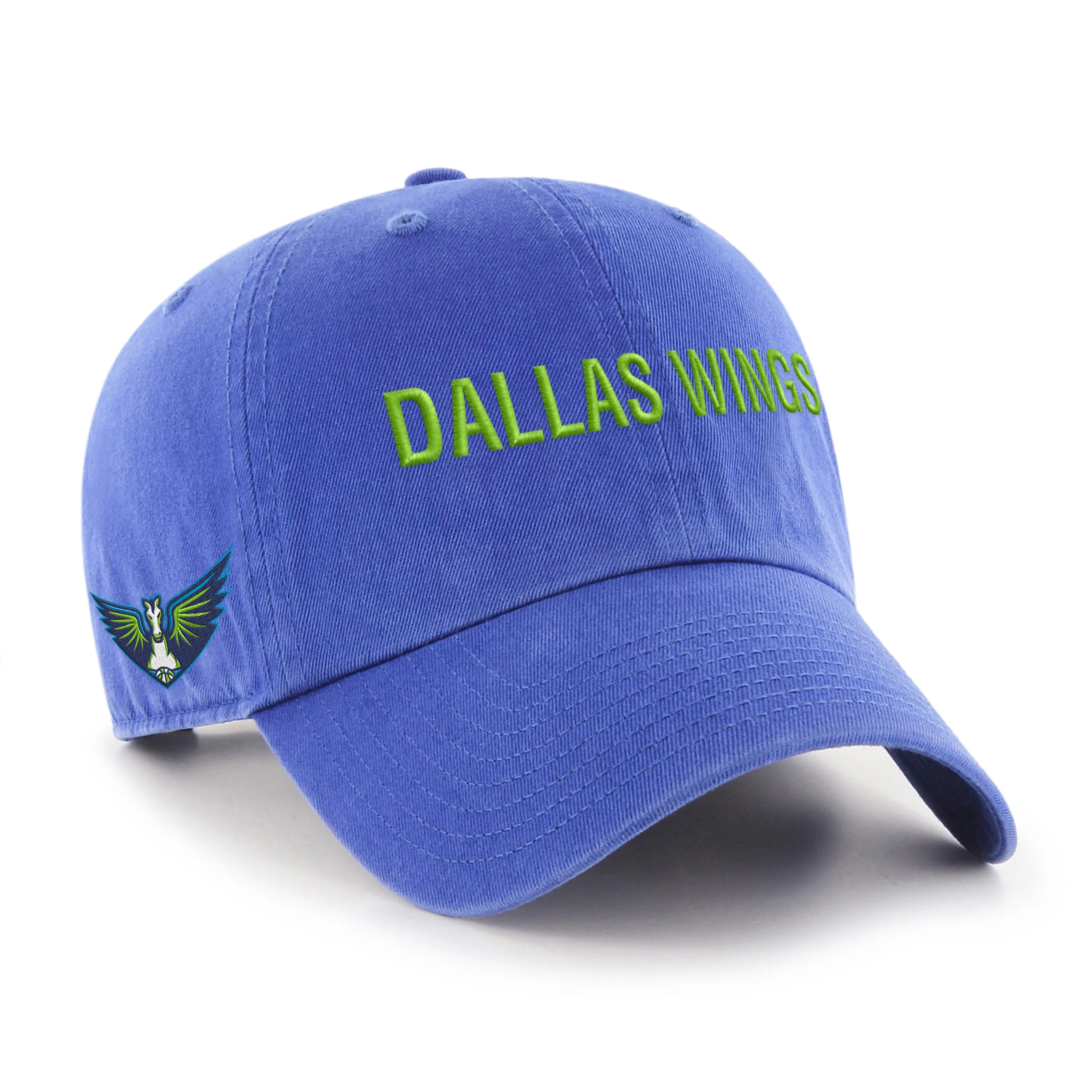 Dallas Wings Ballpark Script Shot '47 Clean Up