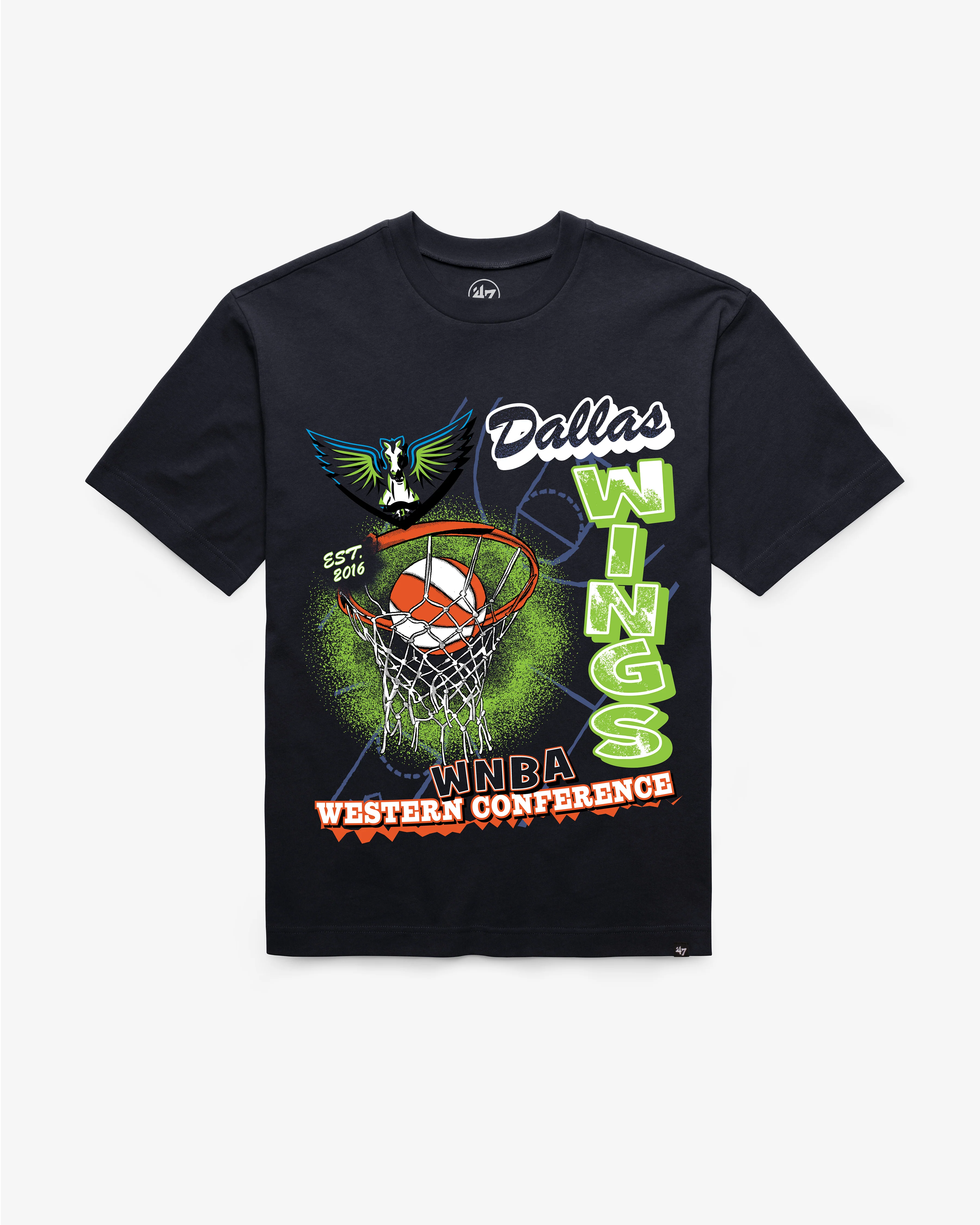 Dallas Wings Paint Drive '47 Foundation Tee