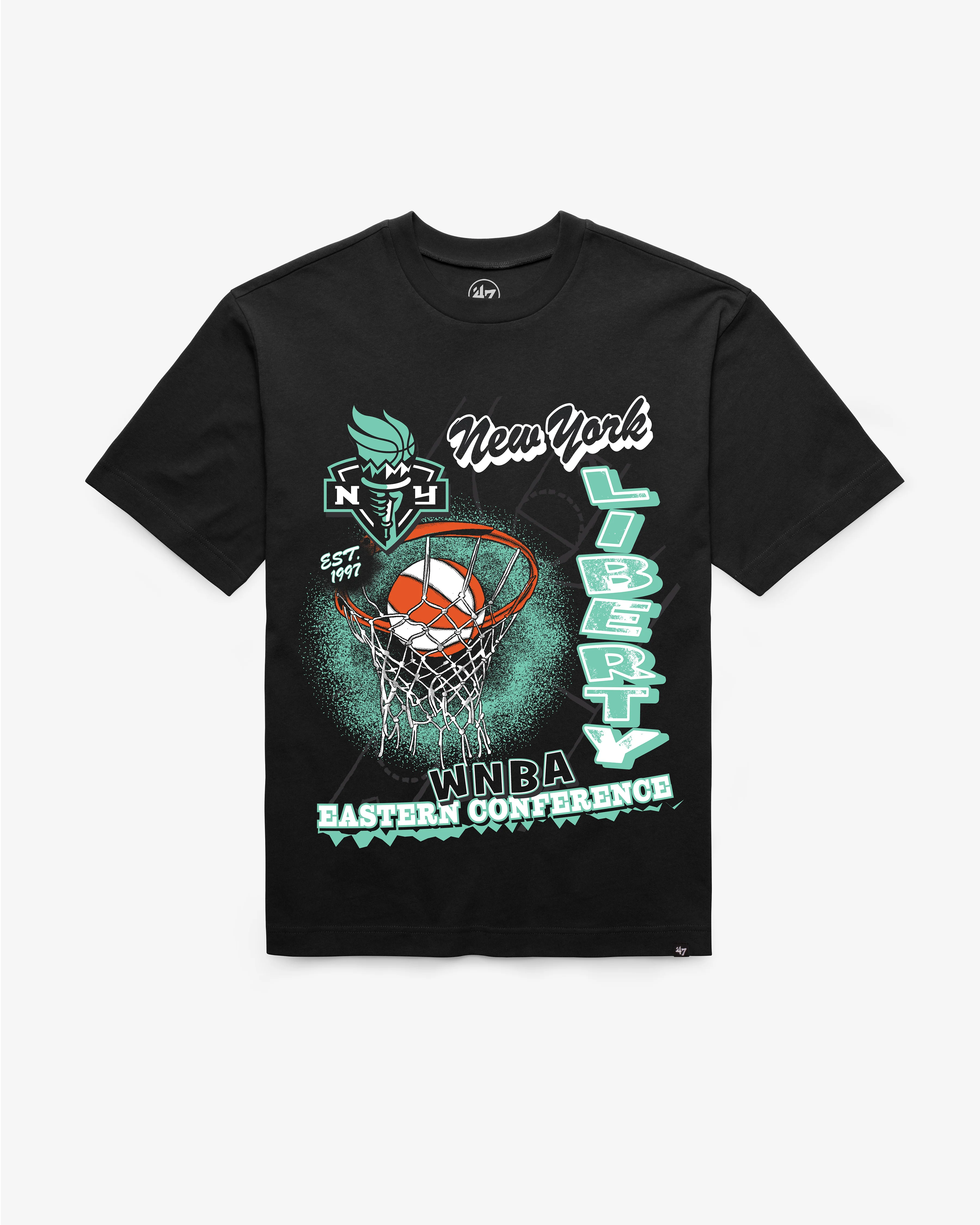 New York Liberty Paint Drive '47 Foundation Tee
